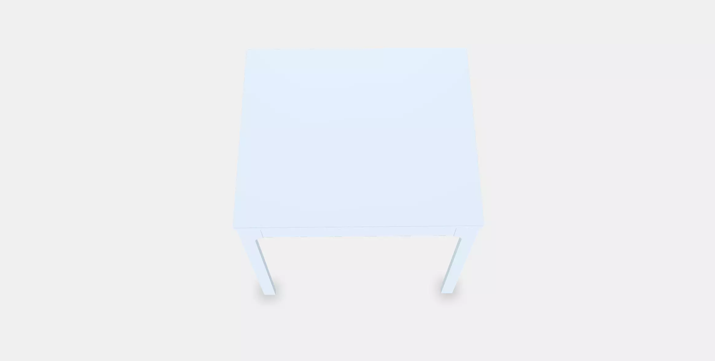 EKEDALEN Extendable table 7 Low-poly 3D model_0