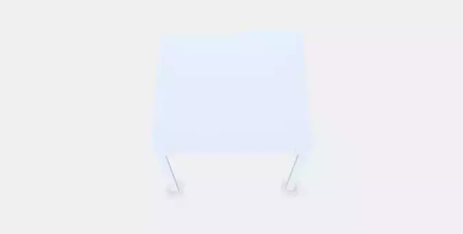 EKEDALEN Extendable table 7 Low-poly 3D model