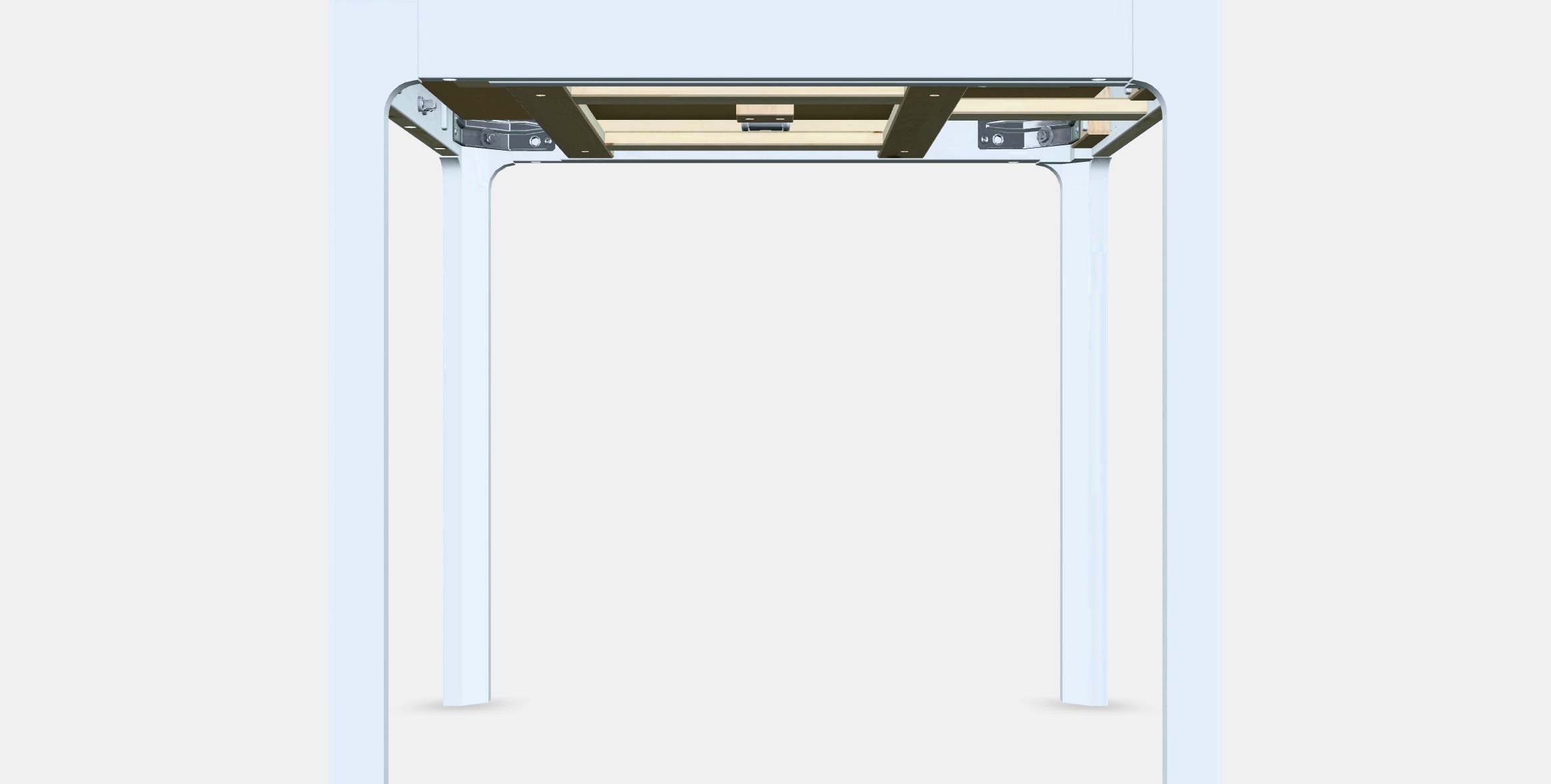 EKEDALEN Extendable table 7 Low-poly 3D model_15