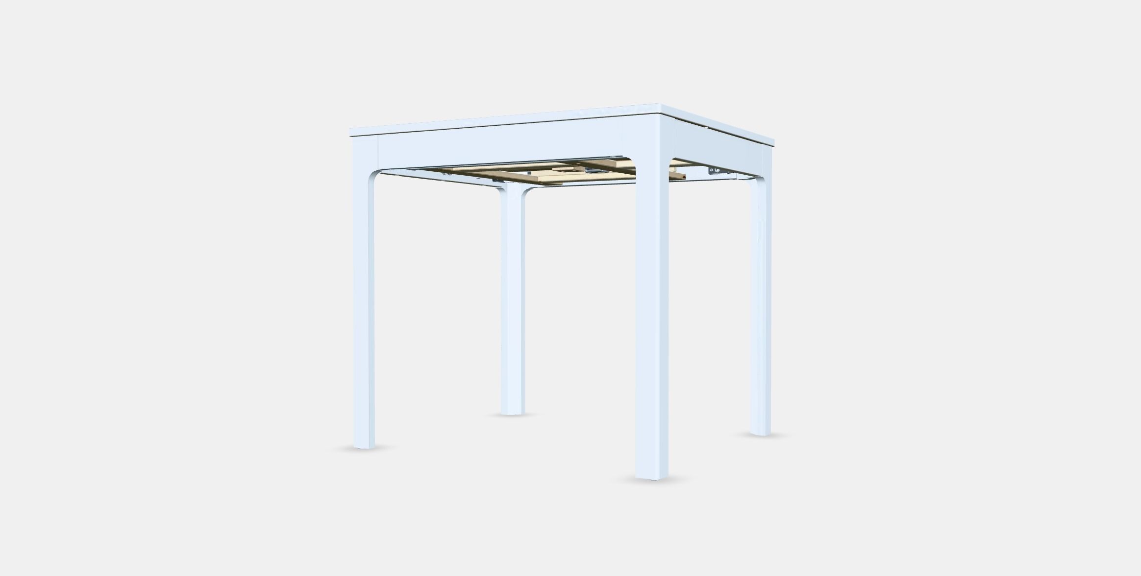 EKEDALEN Extendable table 7 Low-poly 3D model_5
