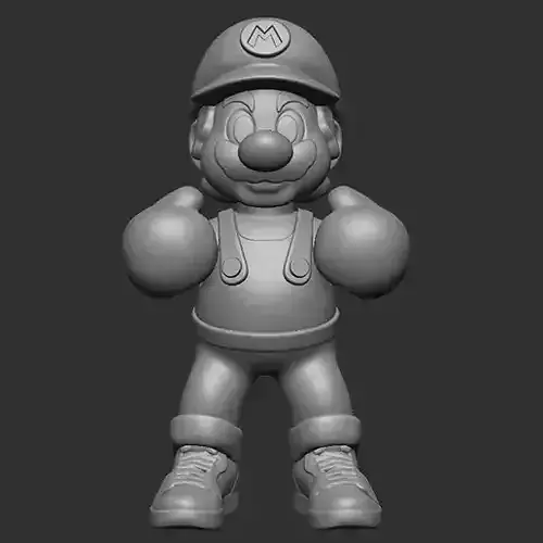 Mario Bros Boxeador 3D print model