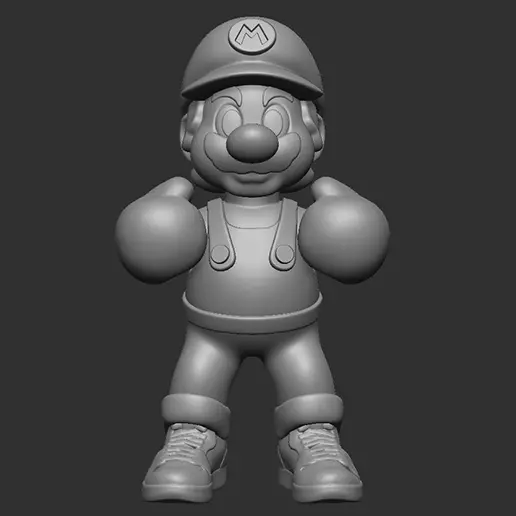 Mario Bros Boxeador 3D print model_0