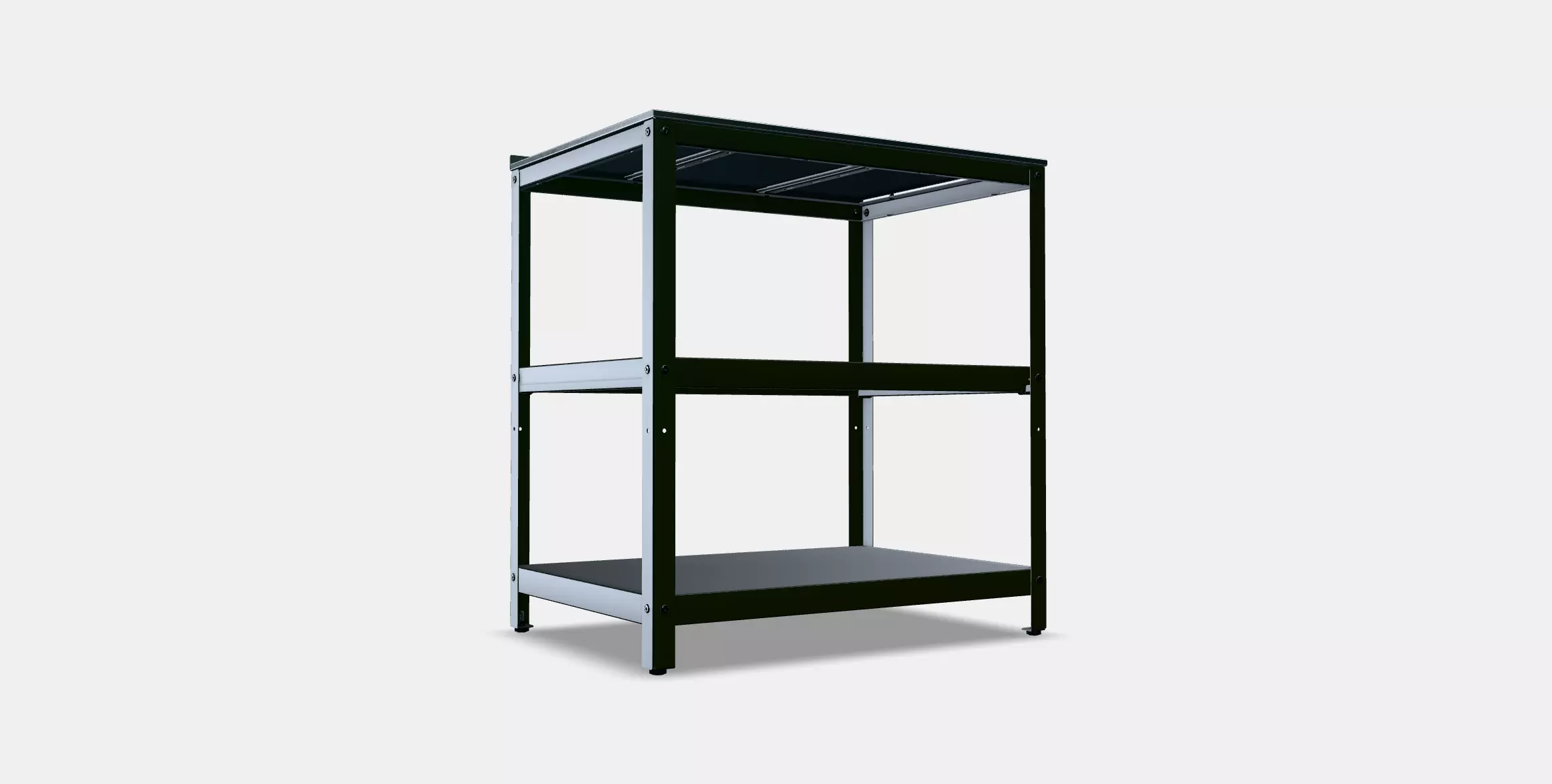 GRILLSKAR Kitchen island shelf unit Low-poly 3D model_0