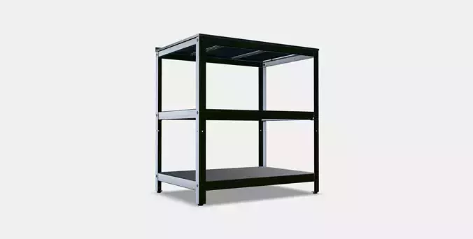 GRILLSKAR Kitchen island shelf unit