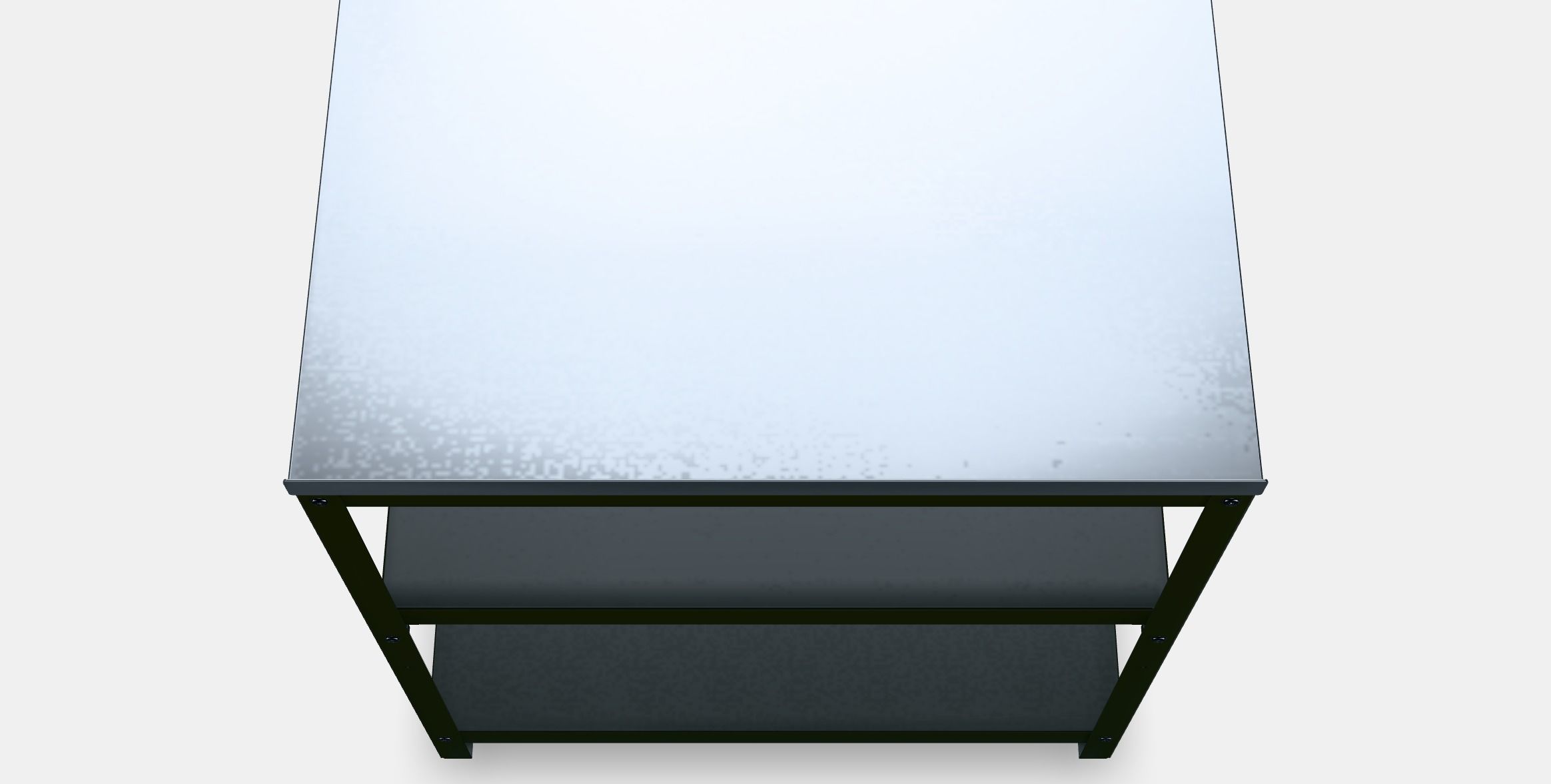 GRILLSKAR Kitchen island shelf unit Low-poly 3D model_7