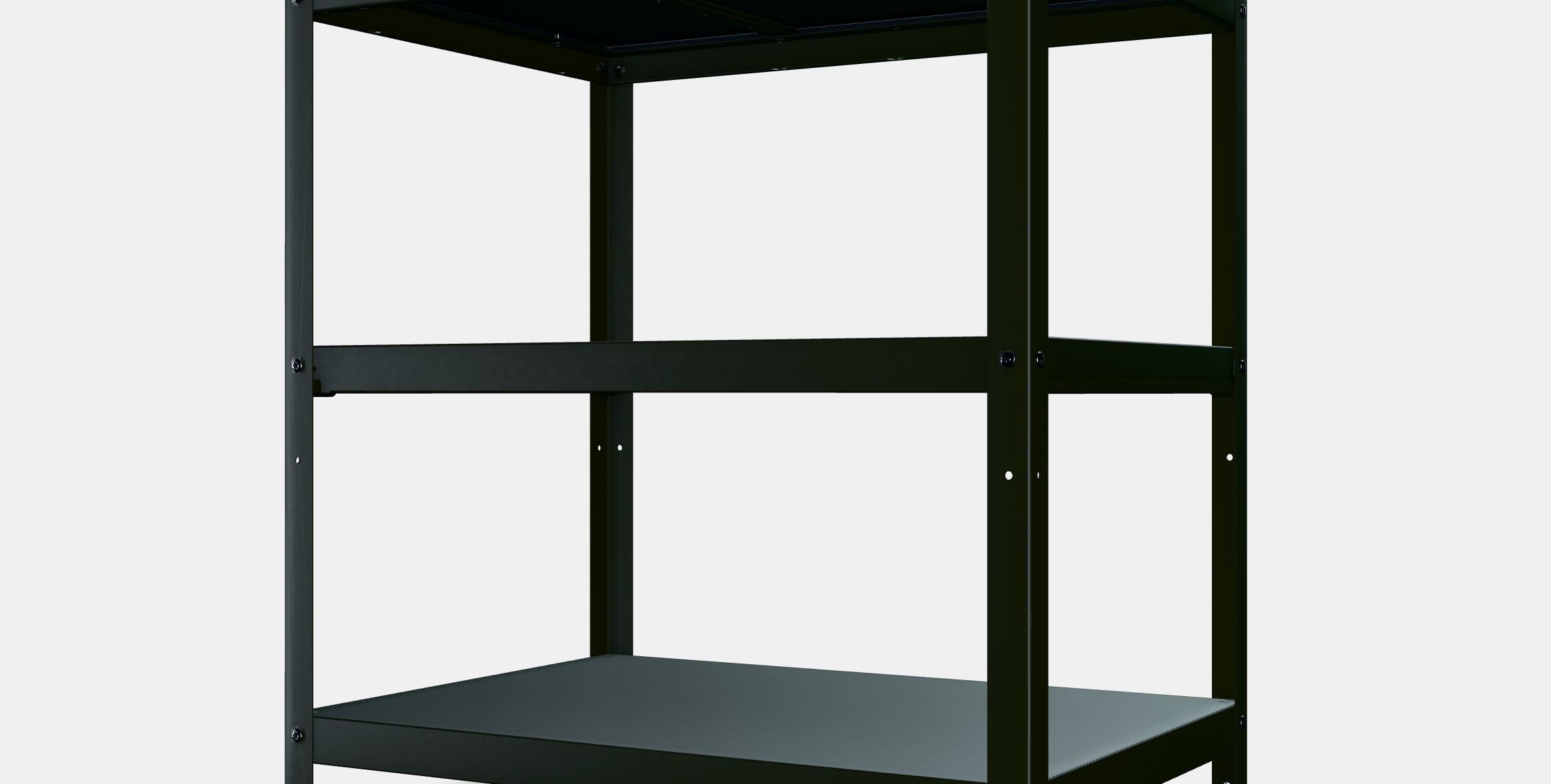 GRILLSKAR Kitchen island shelf unit Low-poly 3D model_6