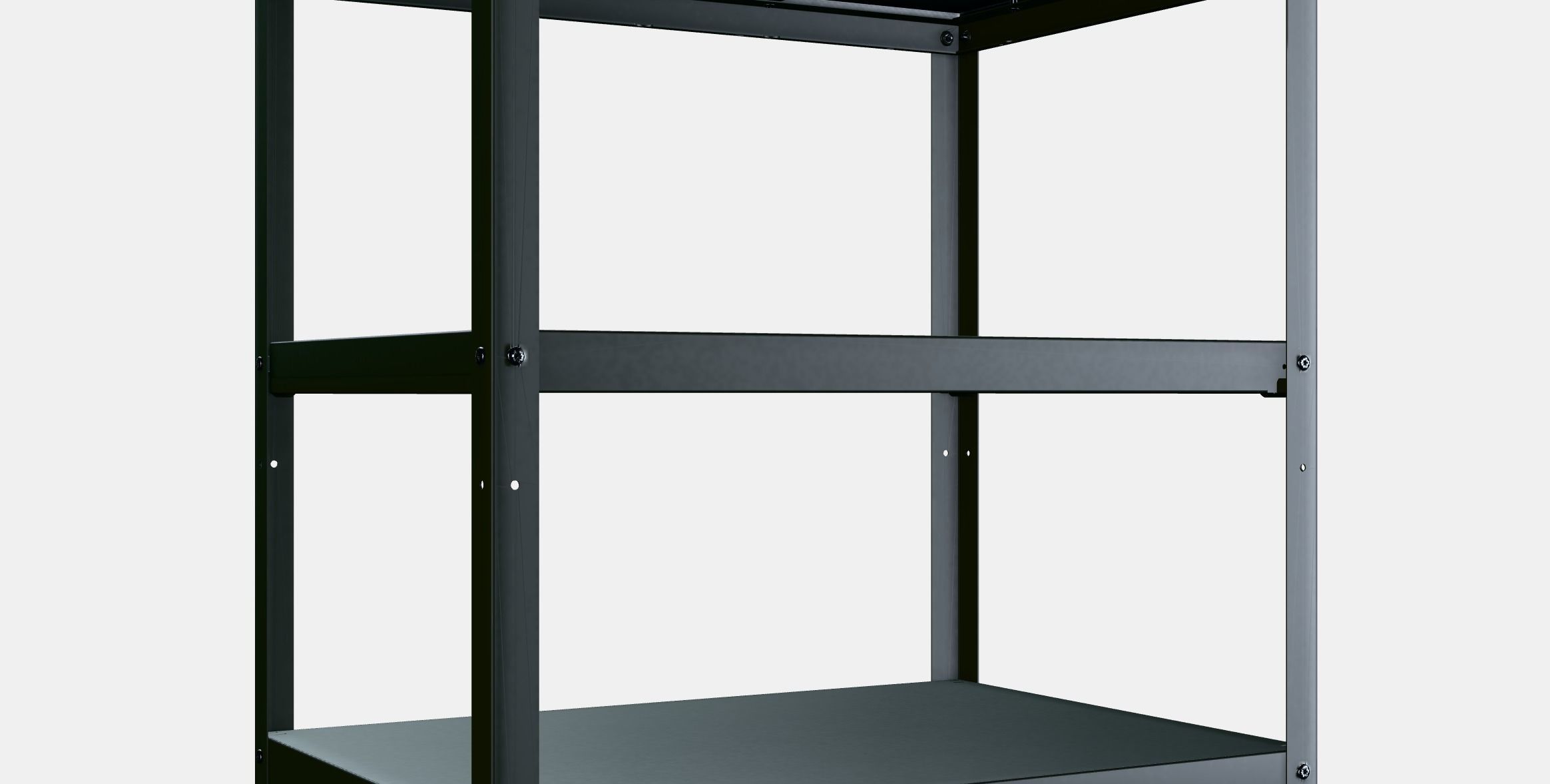 GRILLSKAR Kitchen island shelf unit Low-poly 3D model_3