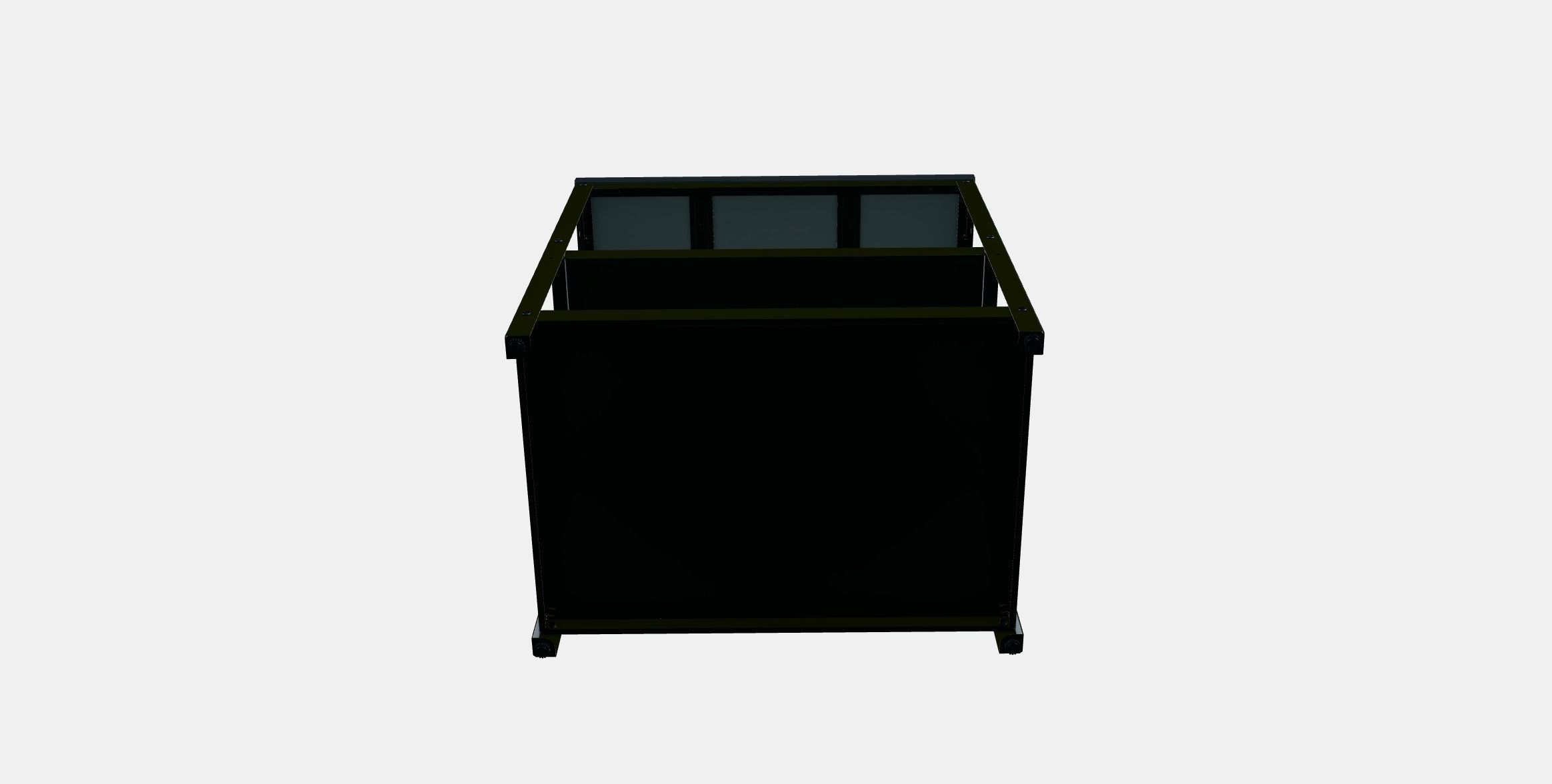 GRILLSKAR Kitchen island shelf unit Low-poly 3D model_5