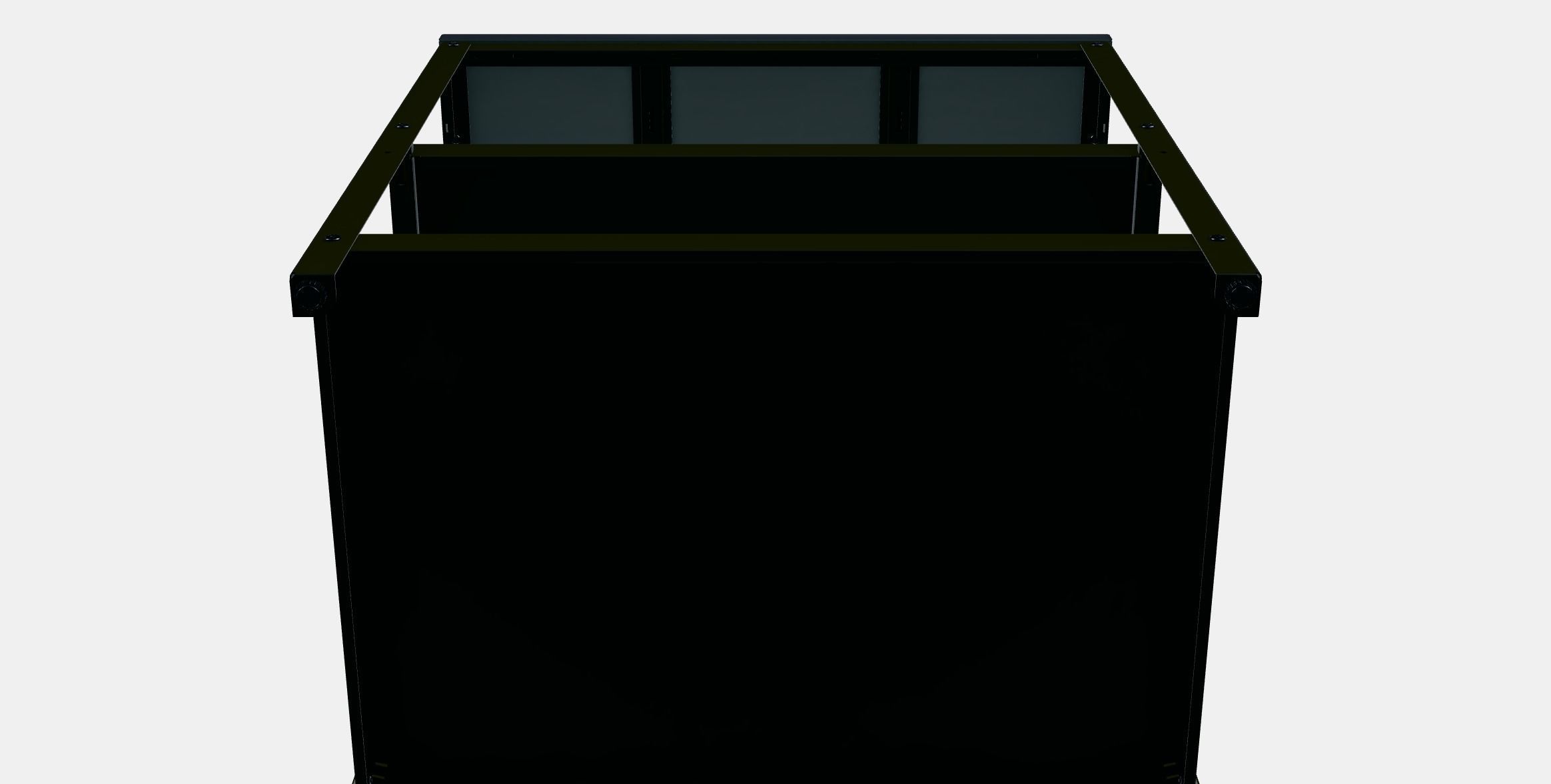 GRILLSKAR Kitchen island shelf unit Low-poly 3D model_8