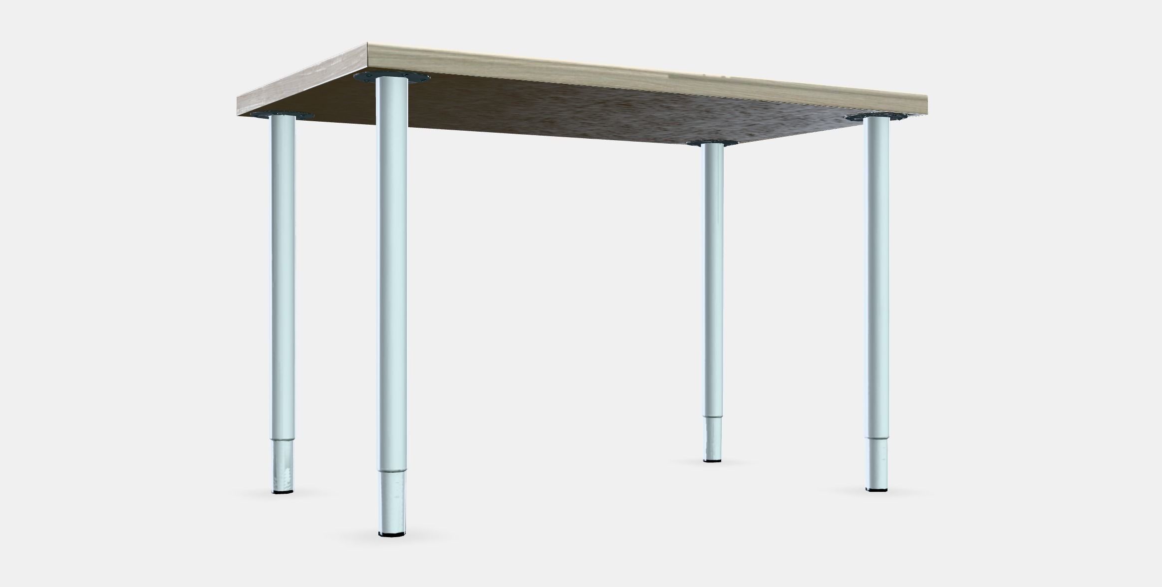 LINNMON - OLOV Desk 1 Low-poly 3D model_9