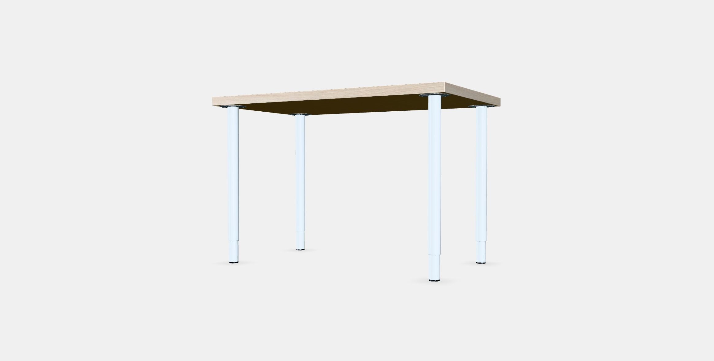 LINNMON - OLOV Desk 1 Low-poly 3D model_5