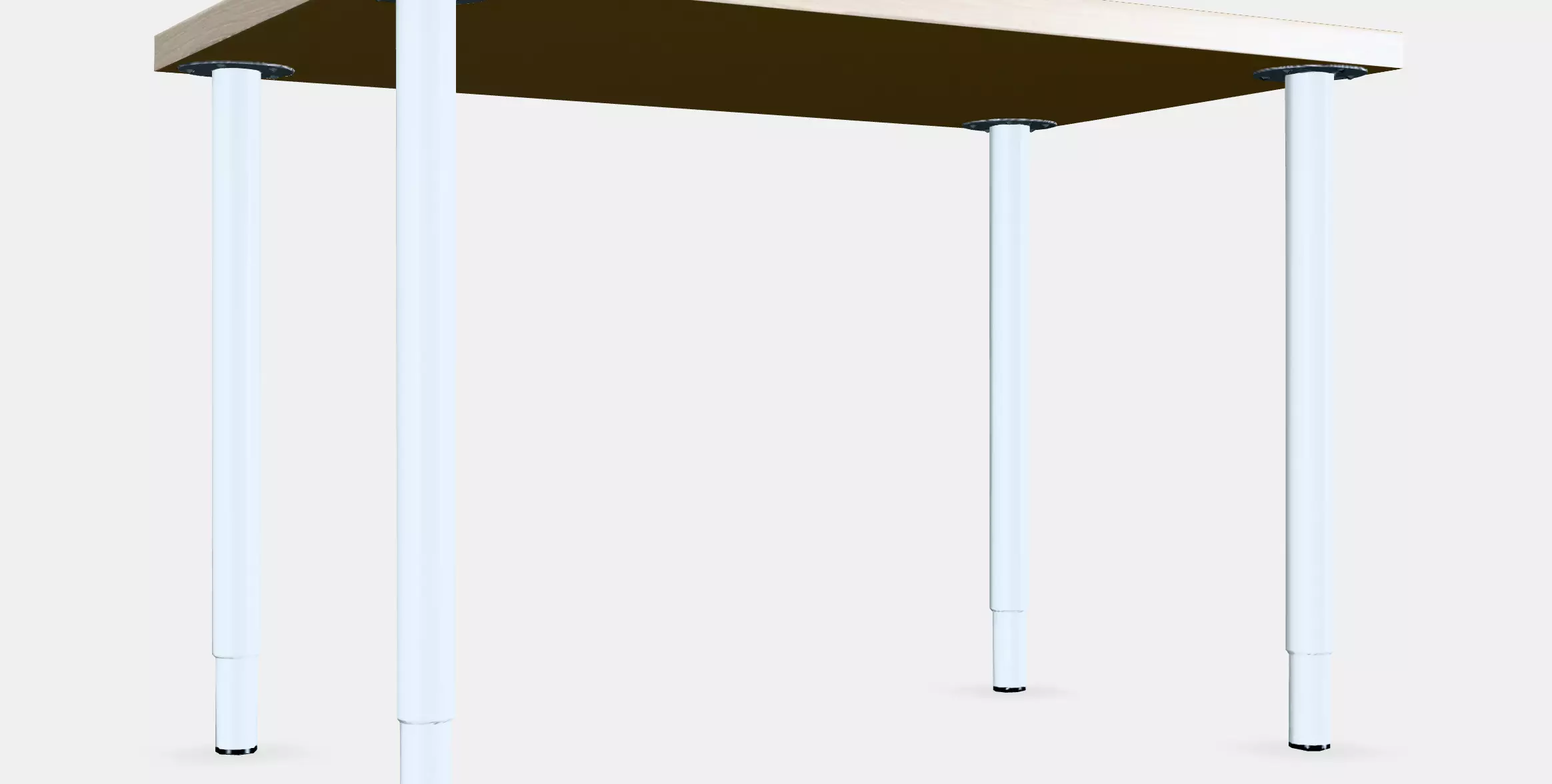 LINNMON - OLOV Desk 1 Low-poly 3D model_0