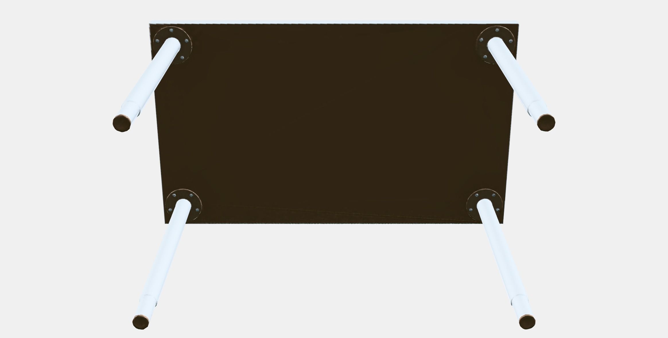 LINNMON - OLOV Desk 2 Low-poly 3D model_8