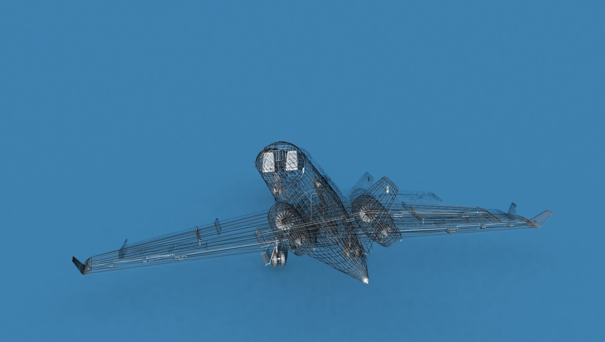 Hawker Siddley 800SR V11 3D model_18