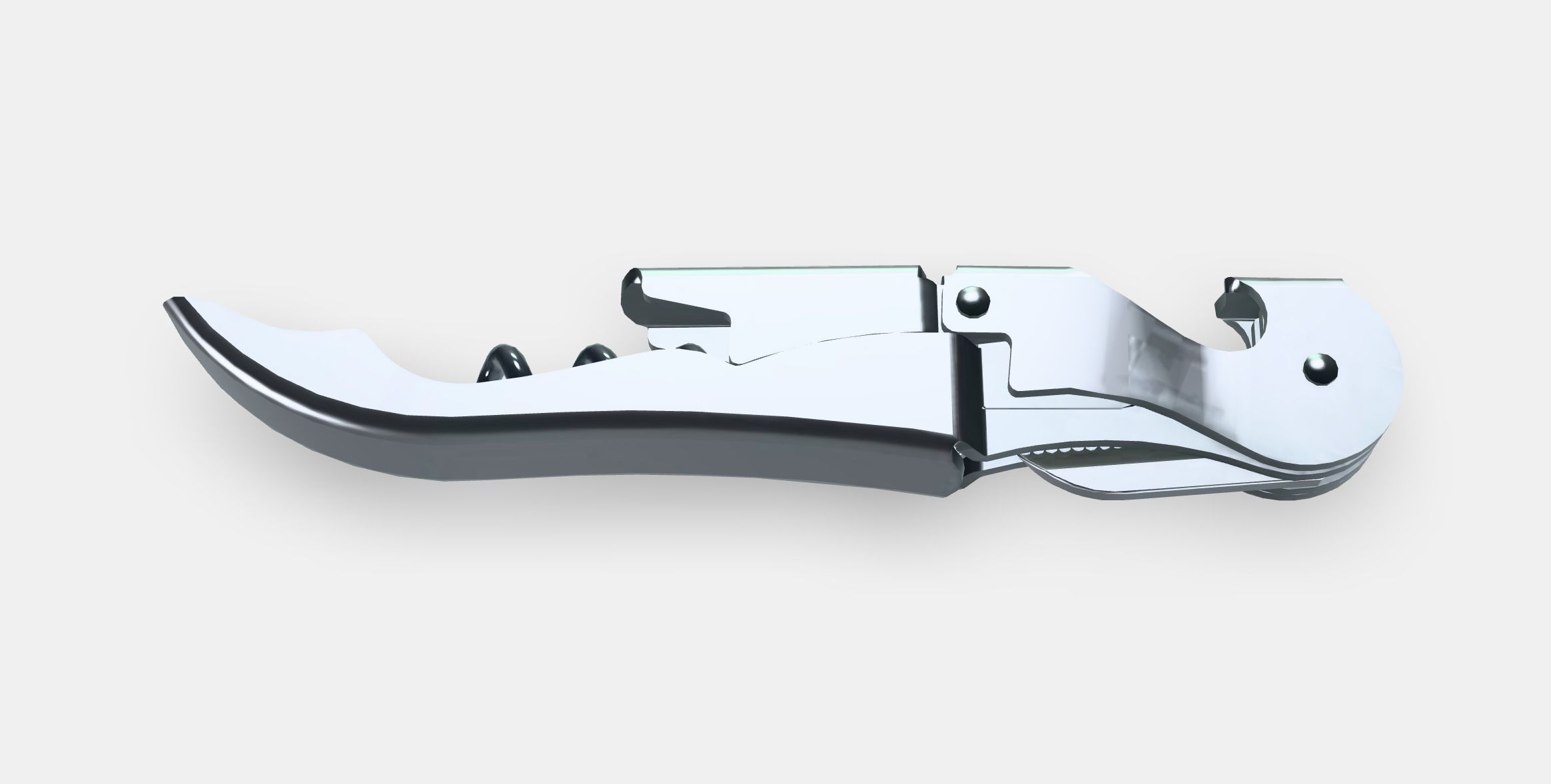 SEGELFISK Corkscrew Low-poly 3D model_4