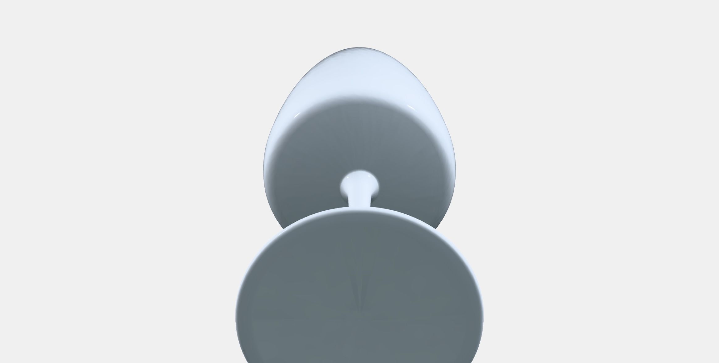 DYRGRIP White wine glass Low-poly 3D model_8