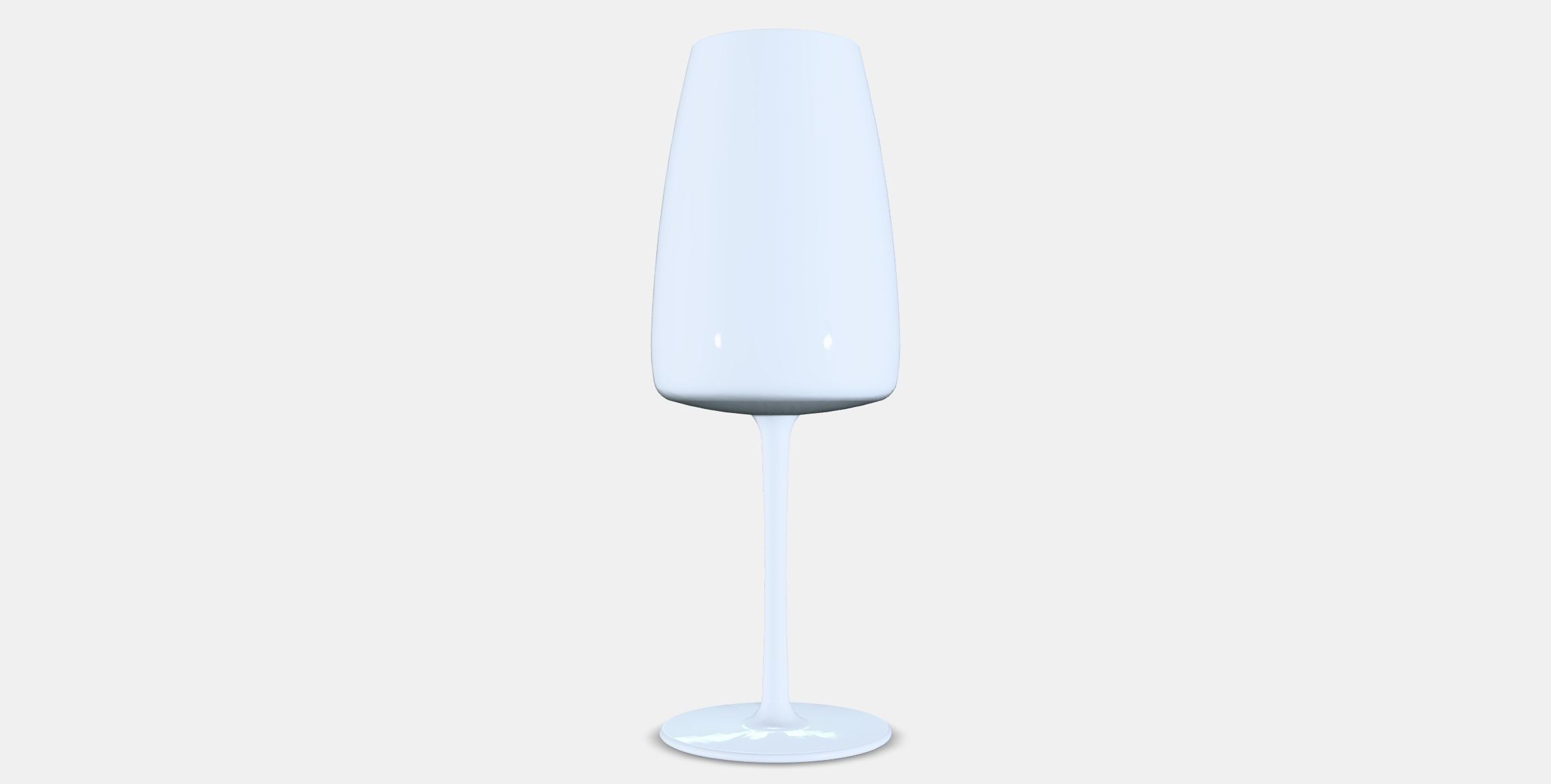 DYRGRIP White wine glass Low-poly 3D model_14