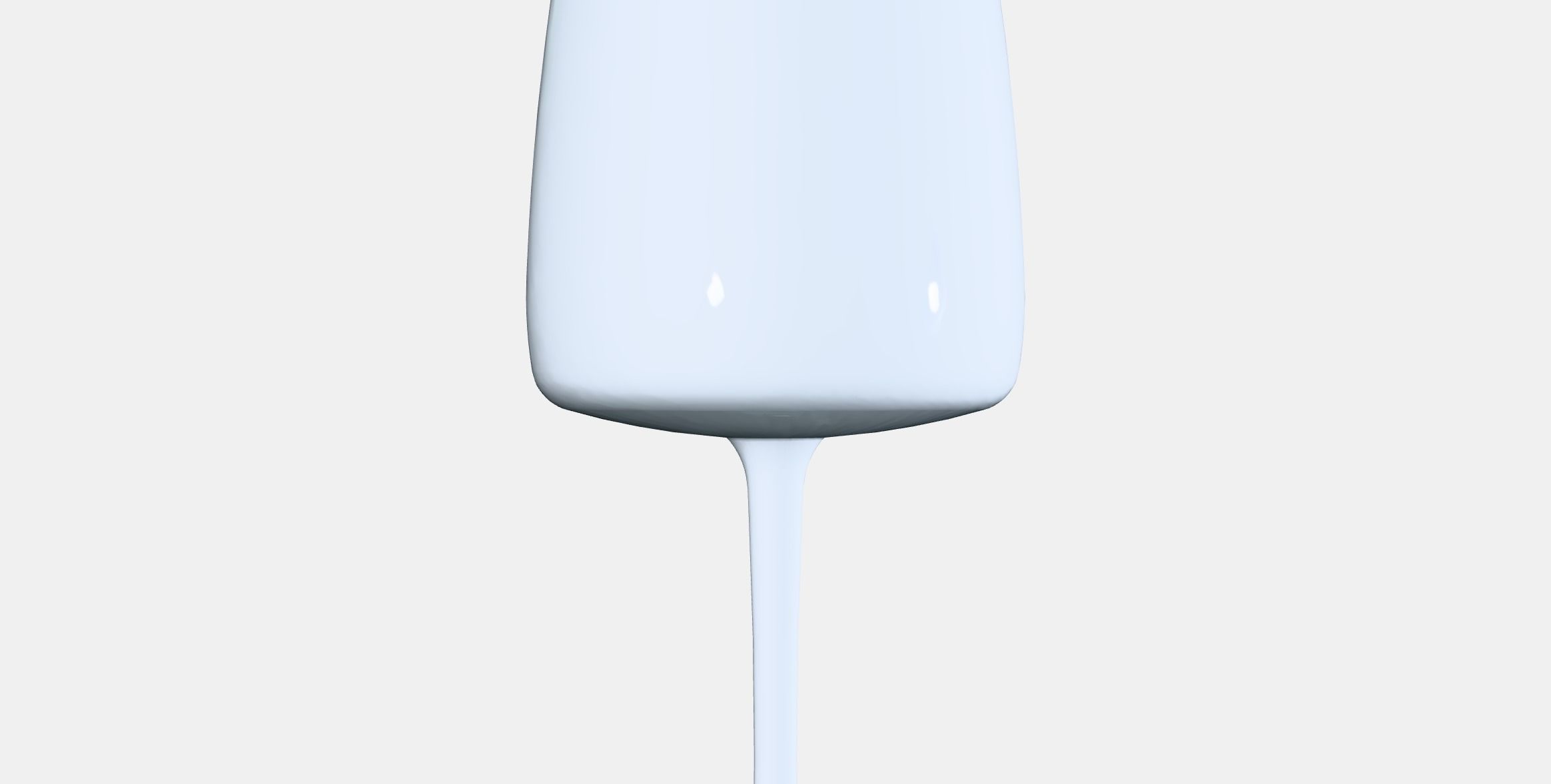 DYRGRIP White wine glass Low-poly 3D model_2