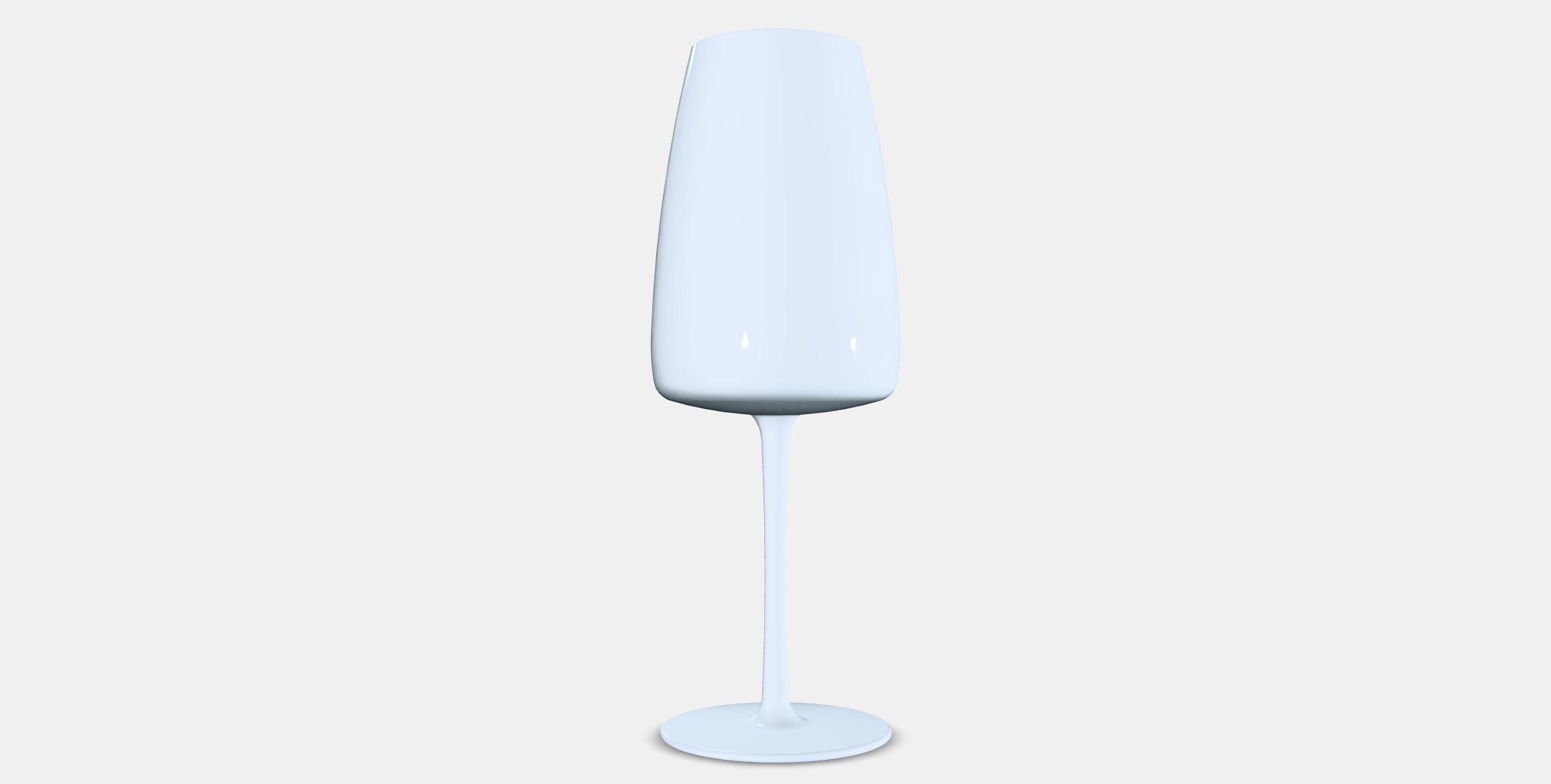 DYRGRIP White wine glass Low-poly 3D model_16