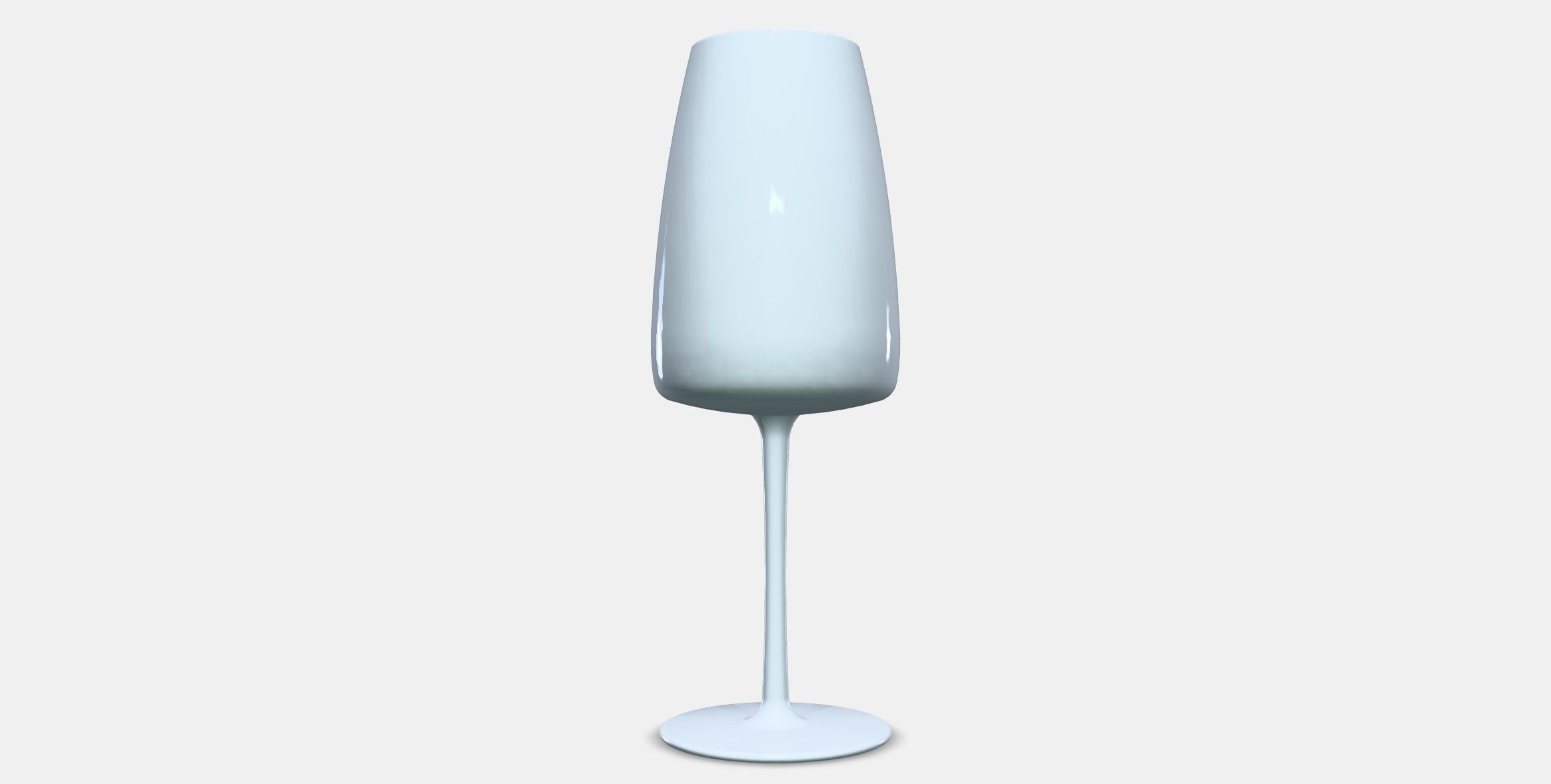 DYRGRIP White wine glass Low-poly 3D model_10