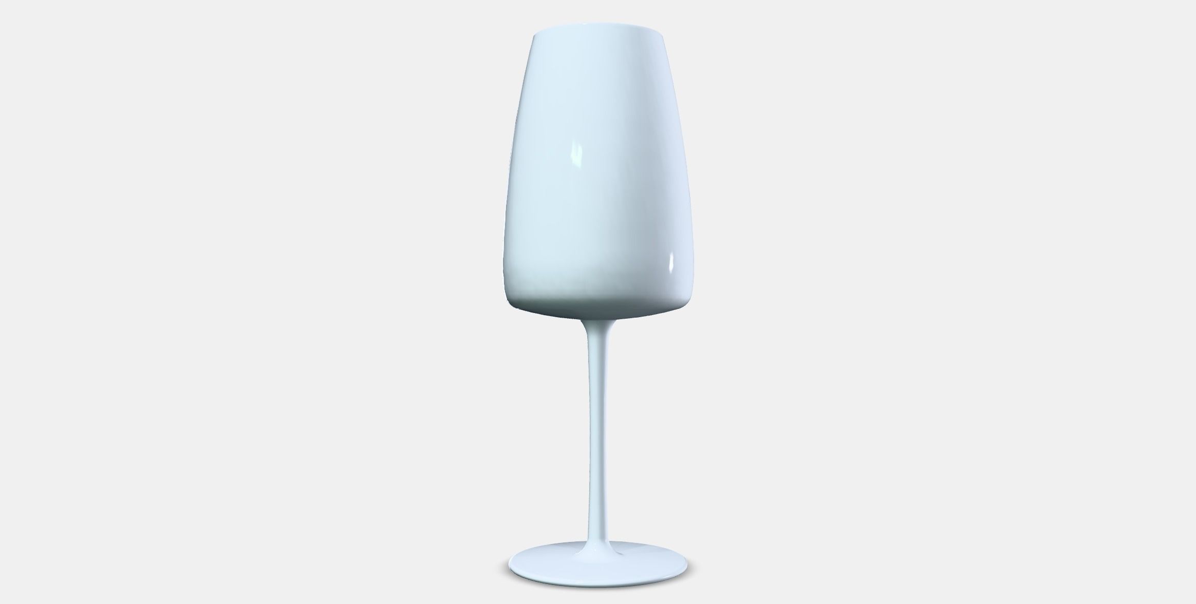 DYRGRIP White wine glass Low-poly 3D model_12