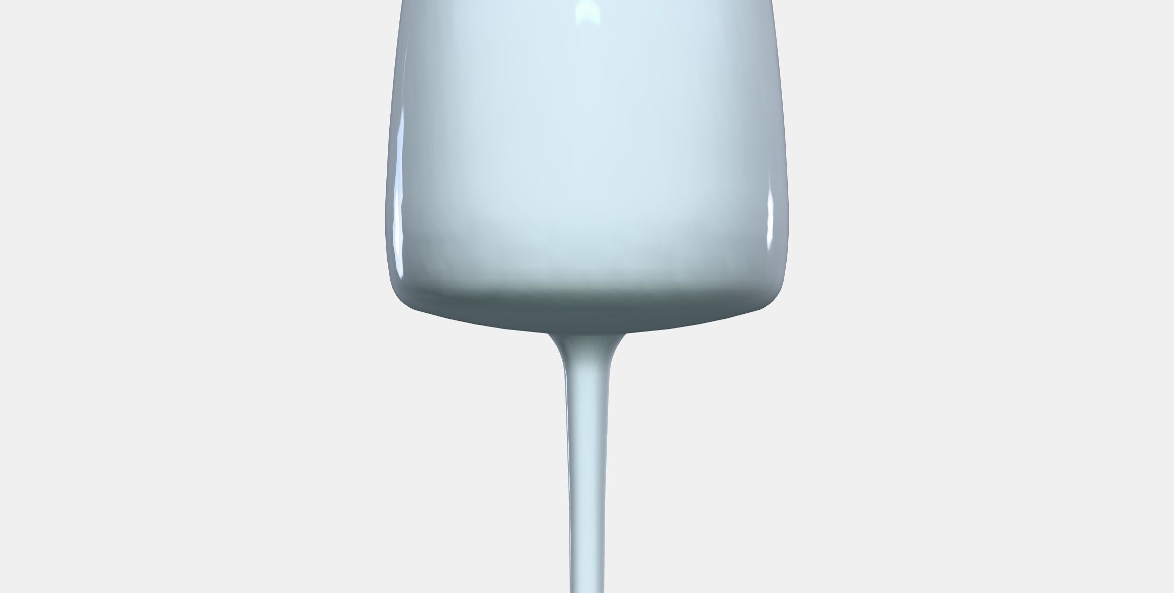 DYRGRIP White wine glass Low-poly 3D model_11