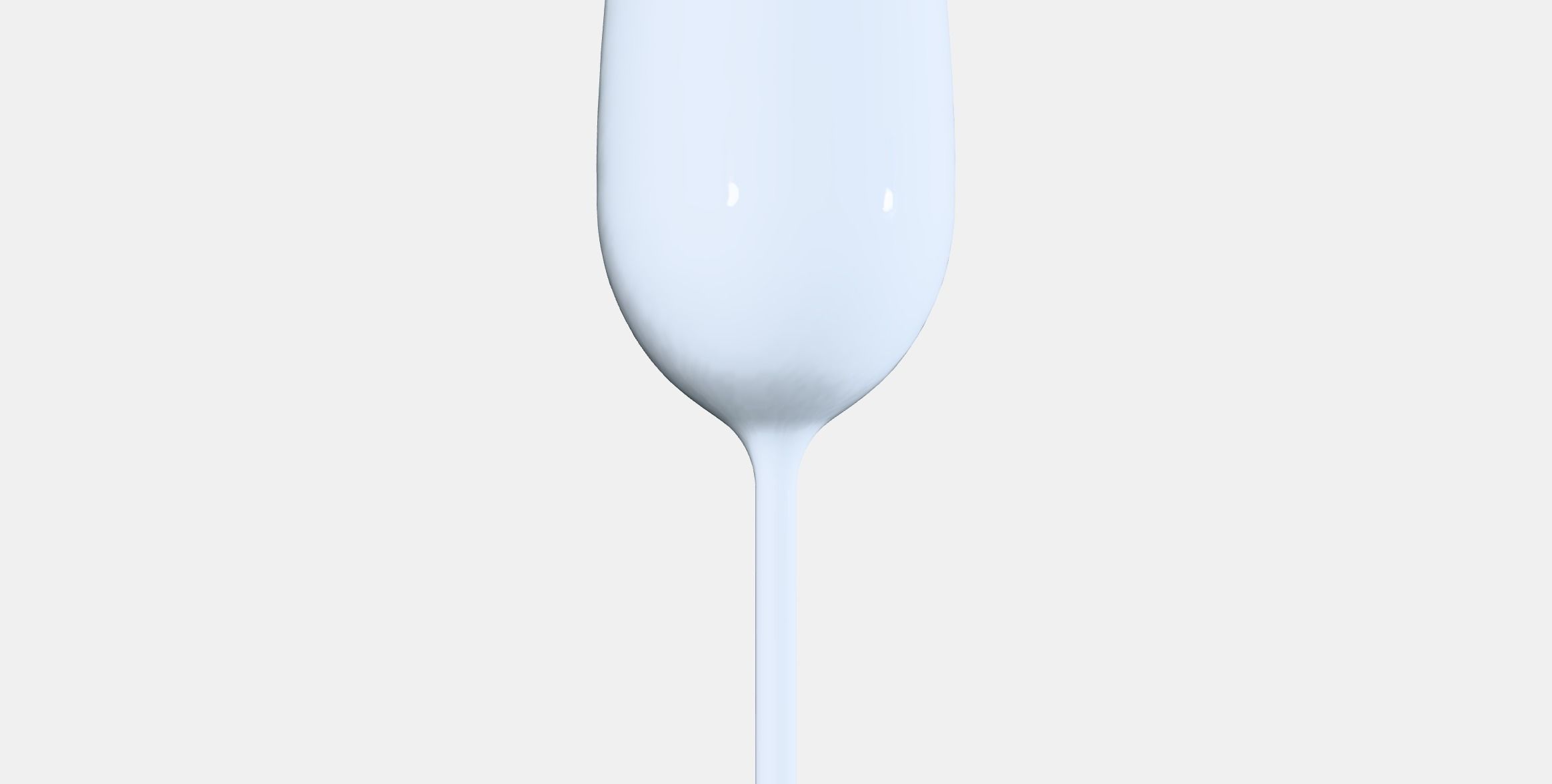 STORSINT Champagne glass Low-poly 3D model_2