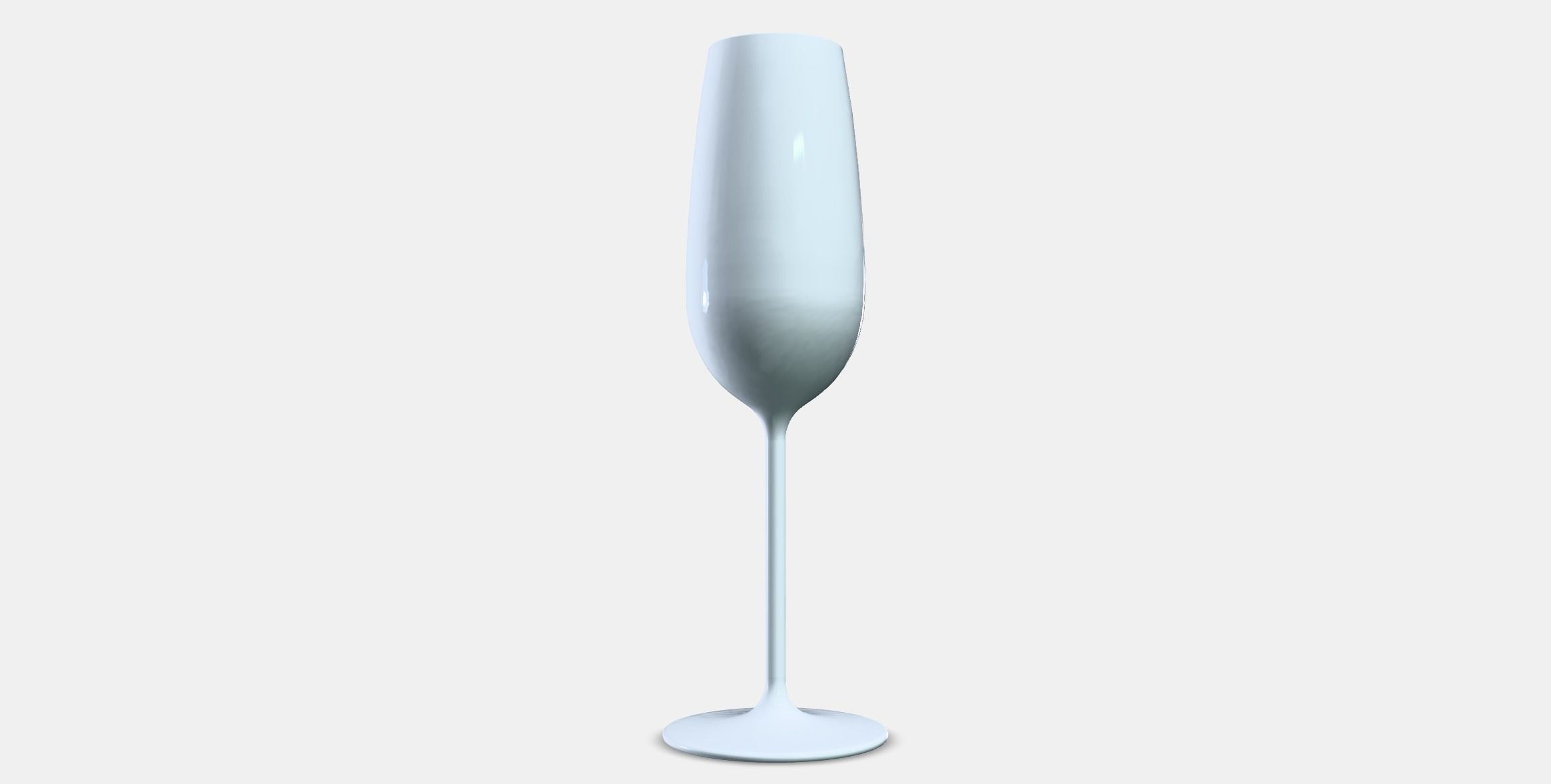 STORSINT Champagne glass Low-poly 3D model_5