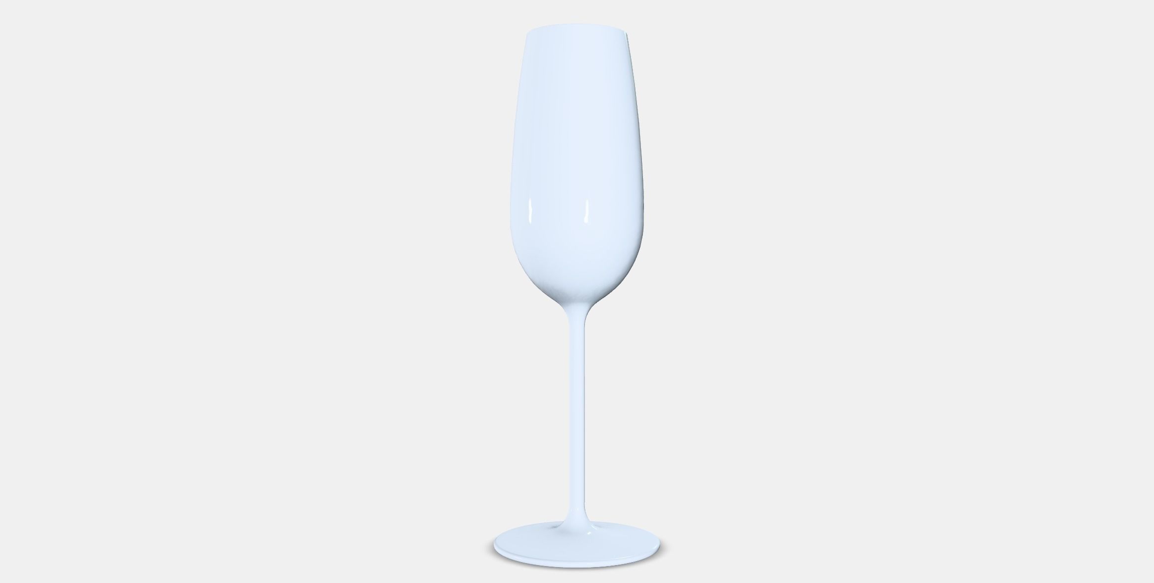 STORSINT Champagne glass Low-poly 3D model_3