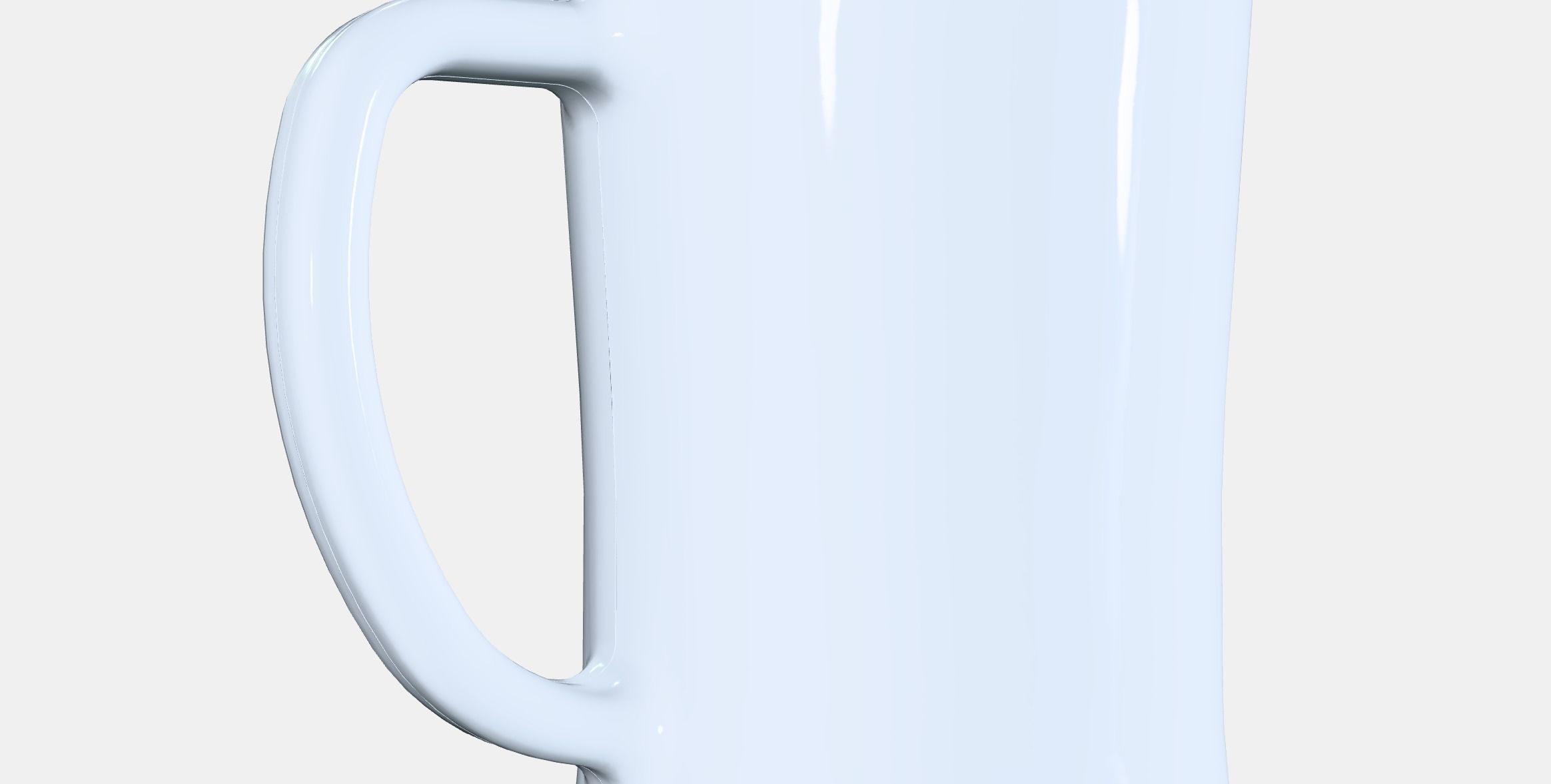 MJOD Beer tankard Low-poly 3D model_2