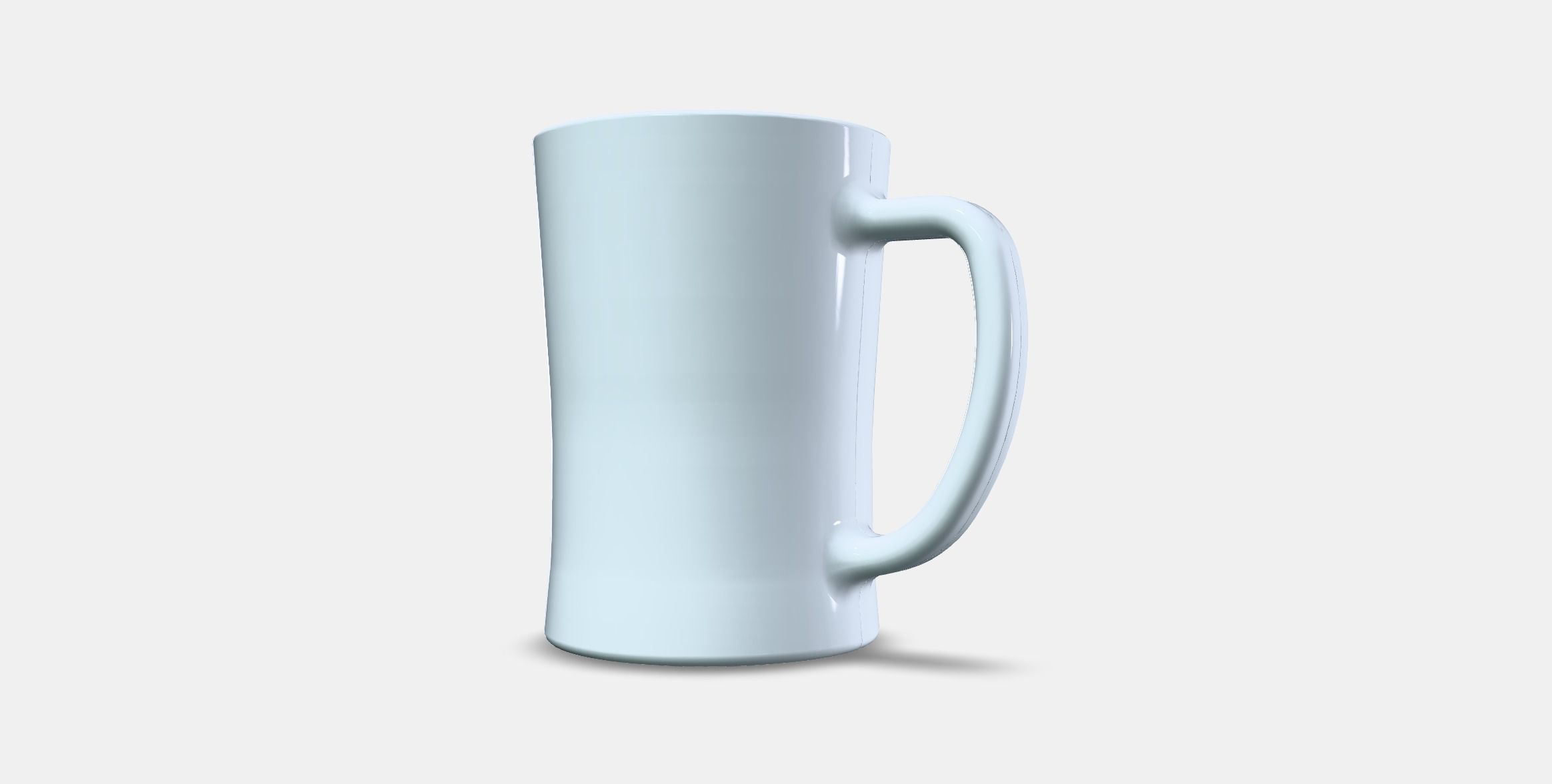 MJOD Beer tankard Low-poly 3D model_12
