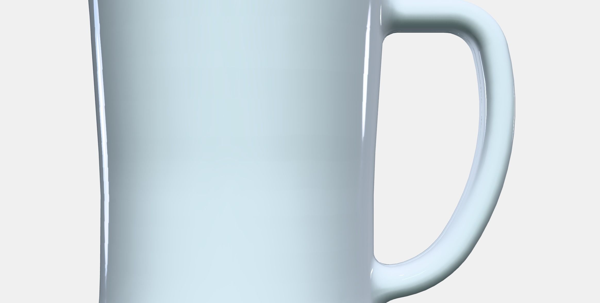 MJOD Beer tankard Low-poly 3D model_11