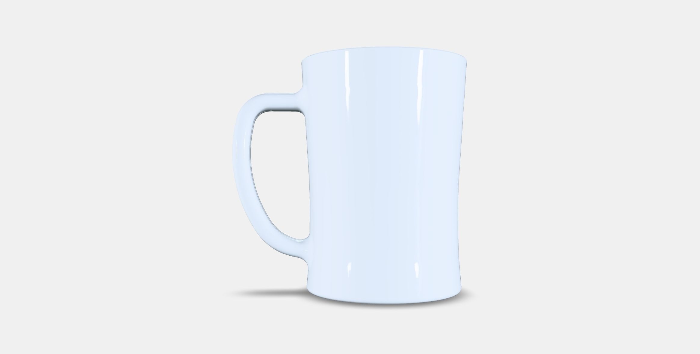 MJOD Beer tankard Low-poly 3D model_14