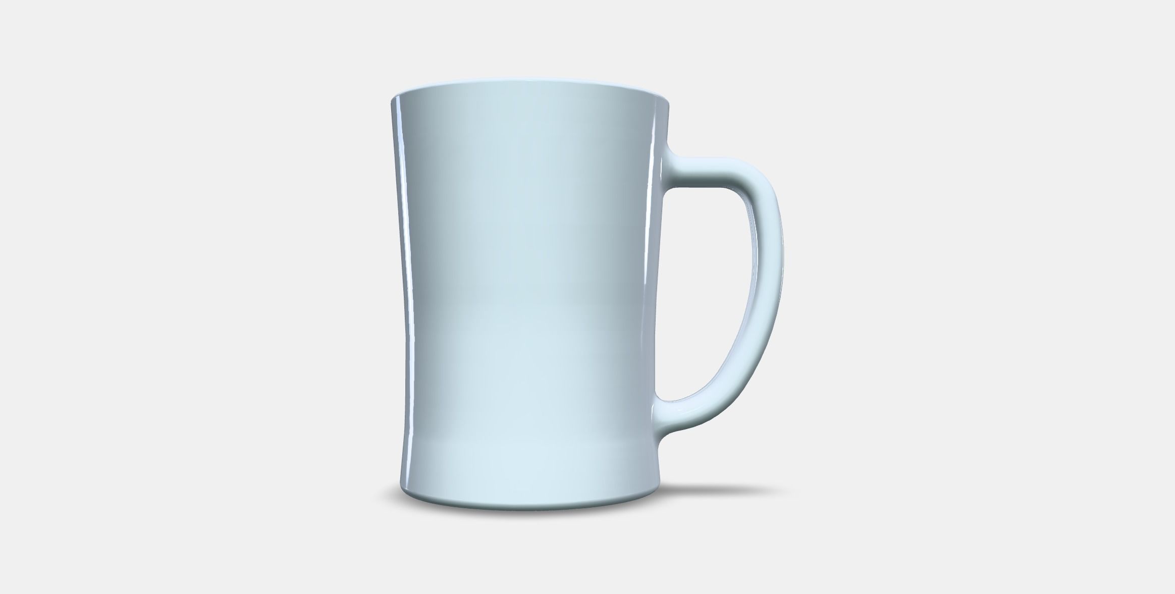 MJOD Beer tankard Low-poly 3D model_10