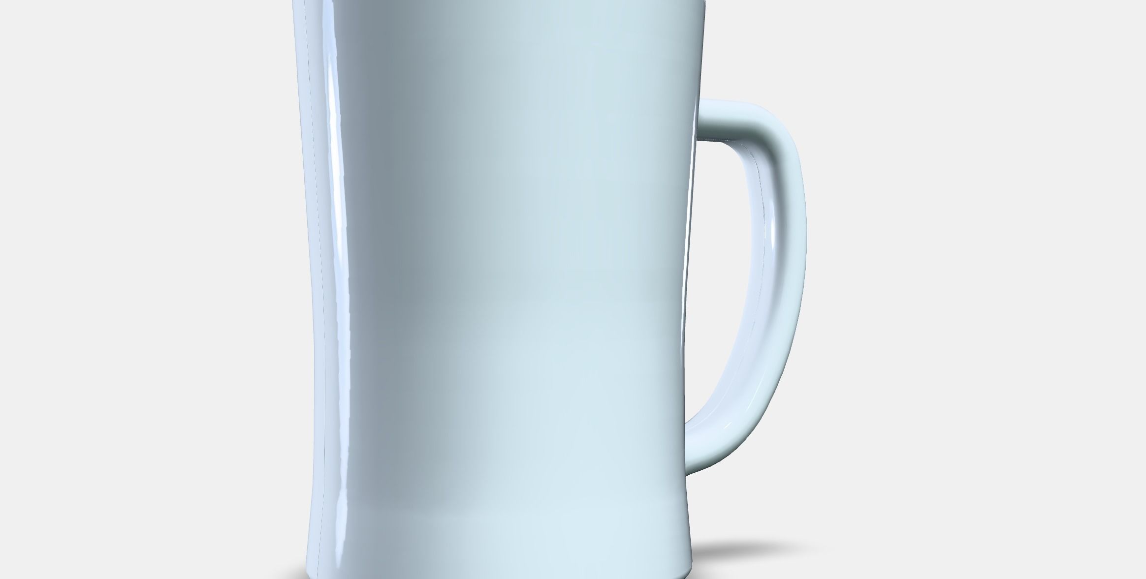 MJOD Beer tankard Low-poly 3D model_9