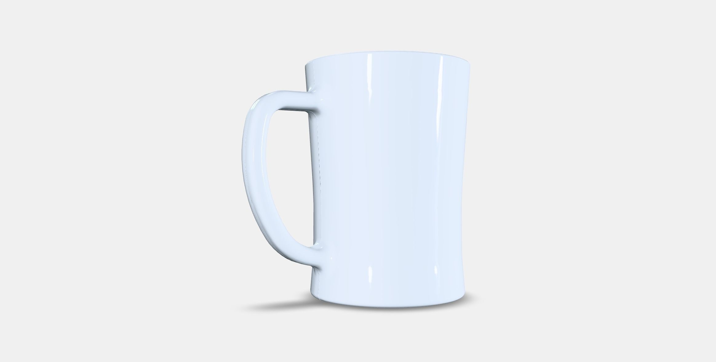 MJOD Beer tankard Low-poly 3D model_16