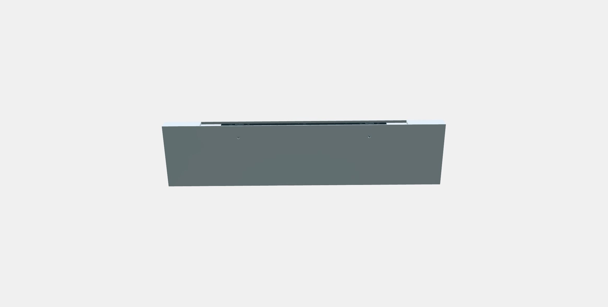 LACK Wall shelf 8 Low-poly 3D model_7