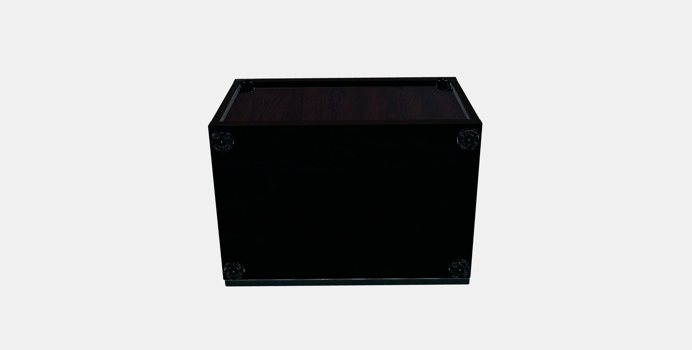 BESTA Shelf unit with door 9 Low-poly 3D model_4