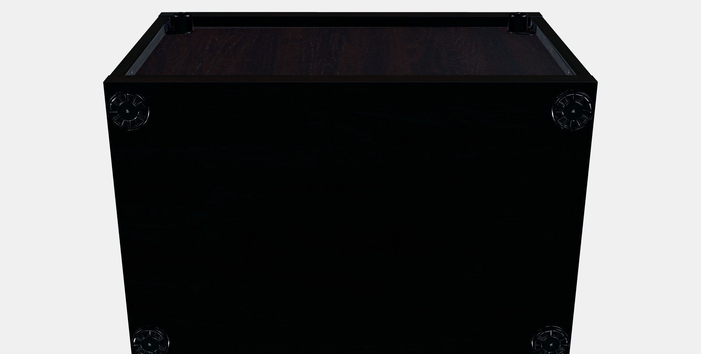 BESTA Shelf unit with door 9 Low-poly 3D model_6