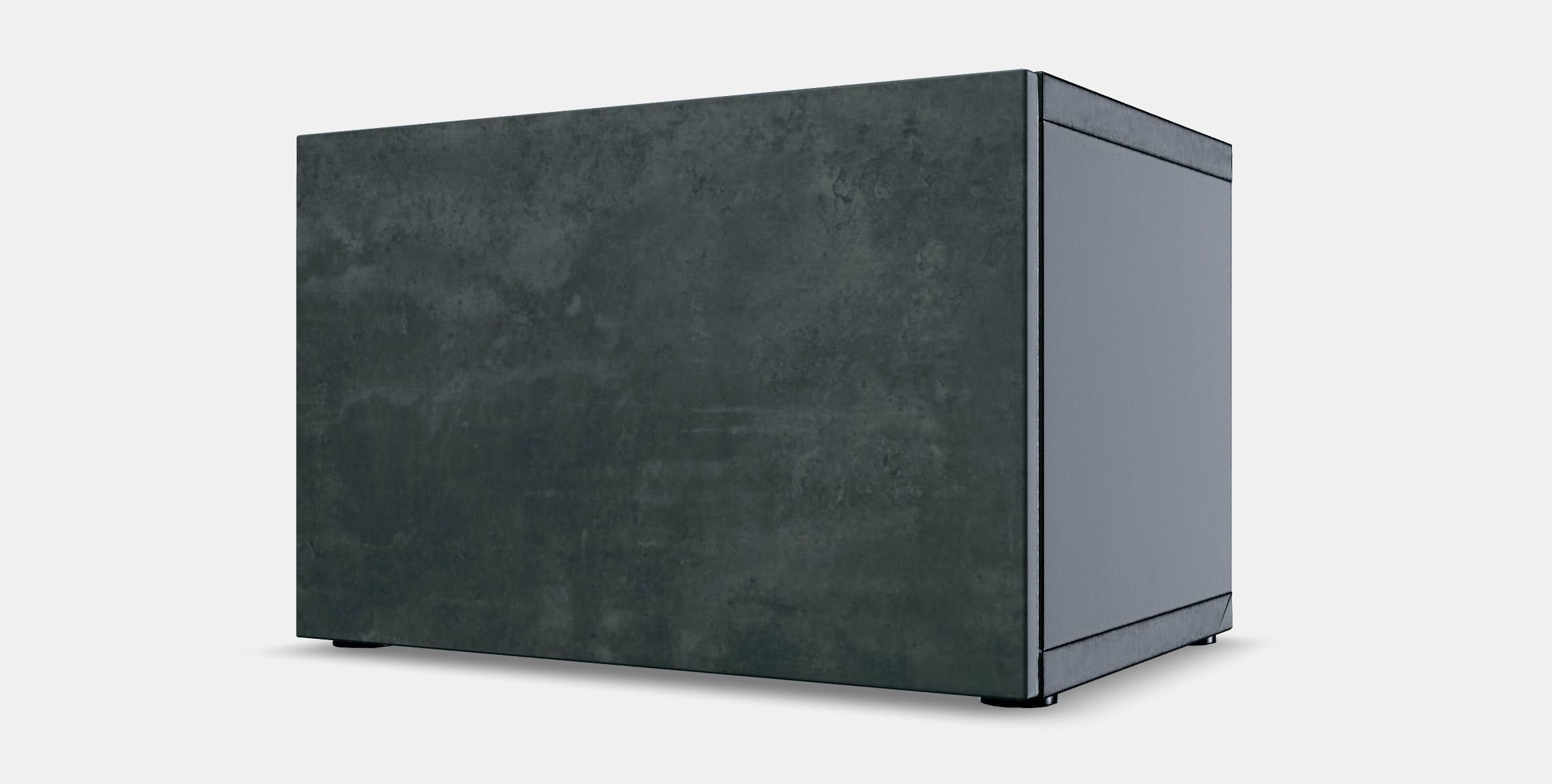 BESTA Shelf unit with door 9 Low-poly 3D model_13