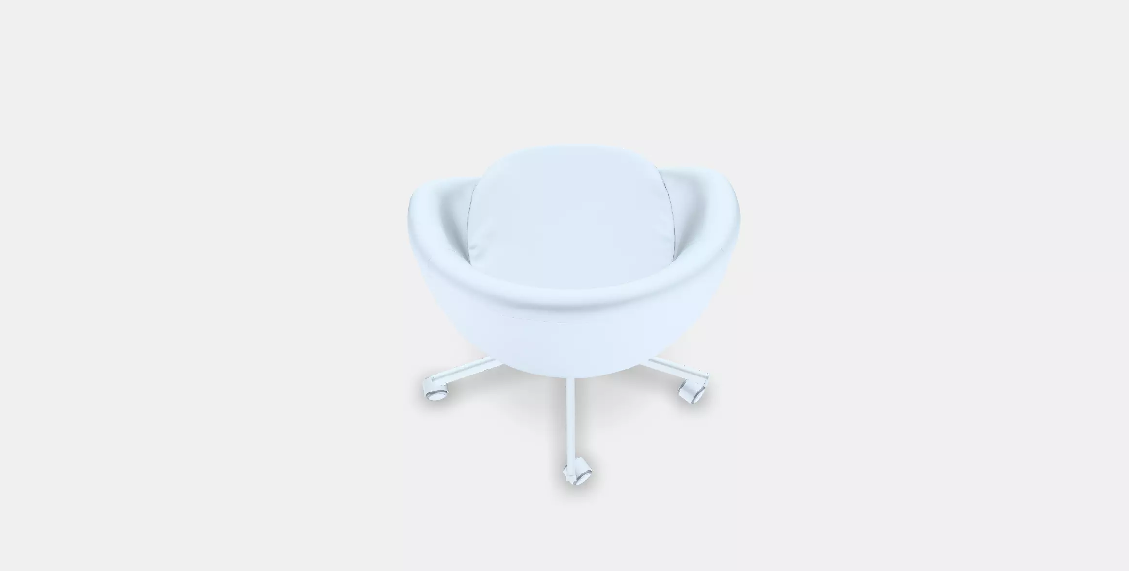 SKRUVSTA Swivel chair 2 Low-poly 3D model_0