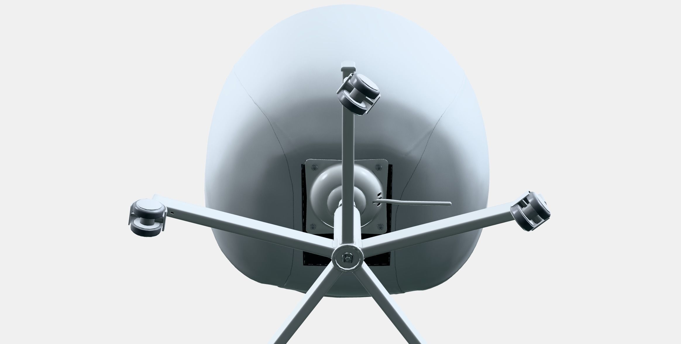 SKRUVSTA Swivel chair 2 Low-poly 3D model_8