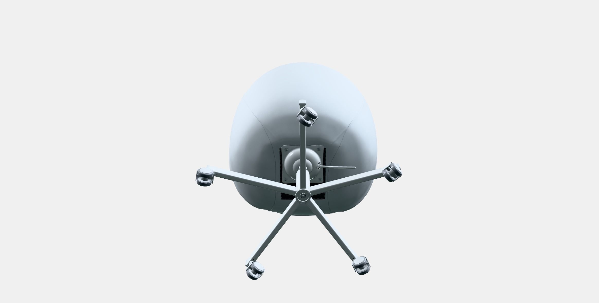 SKRUVSTA Swivel chair 2 Low-poly 3D model_7