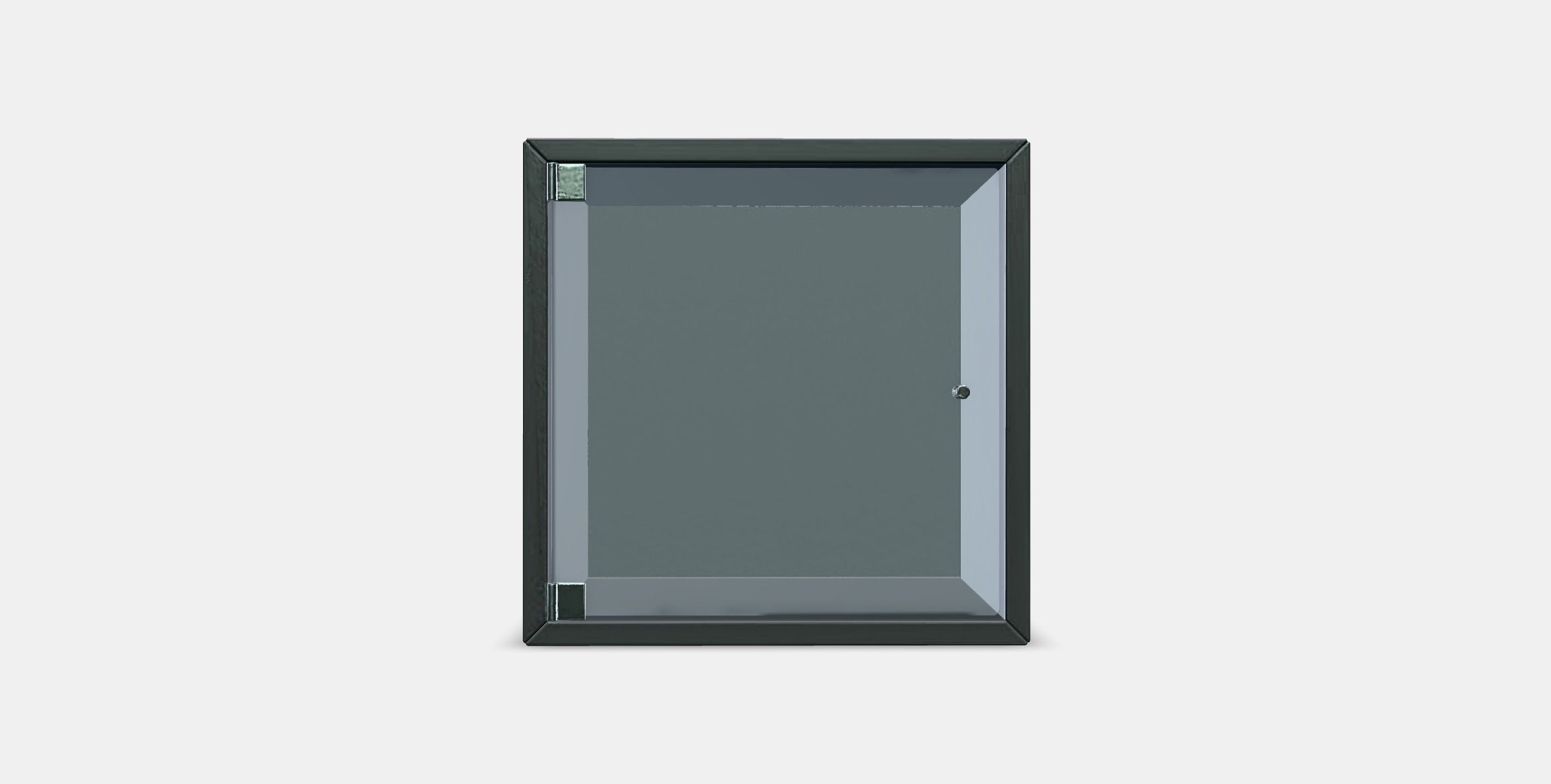 EKET Wall cabinet with glass door 2 Low-poly 3D model_10