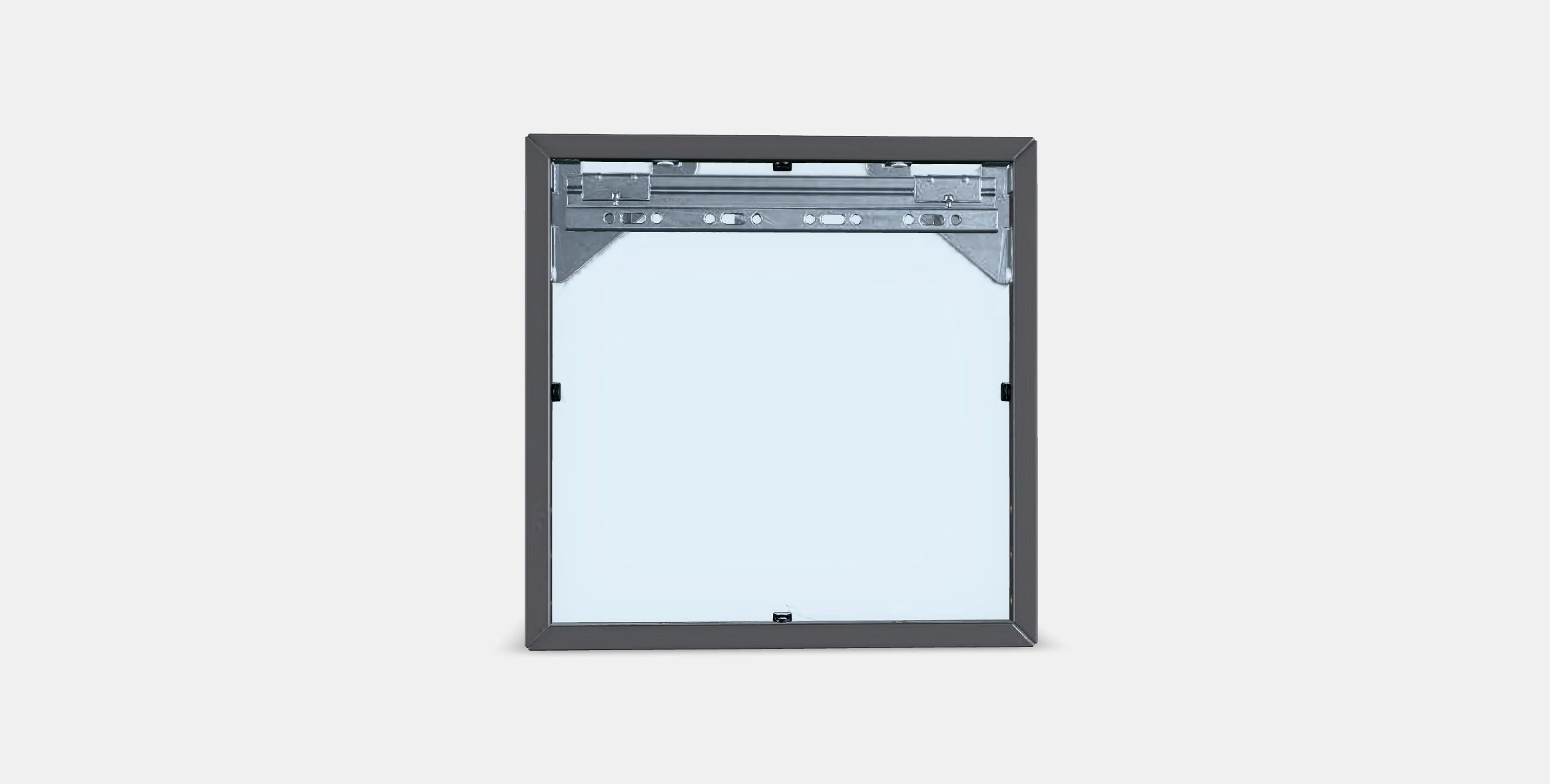 EKET Wall cabinet with glass door 2 Low-poly 3D model_14