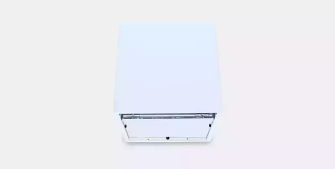 EKET Wall cabinet with glass door 3