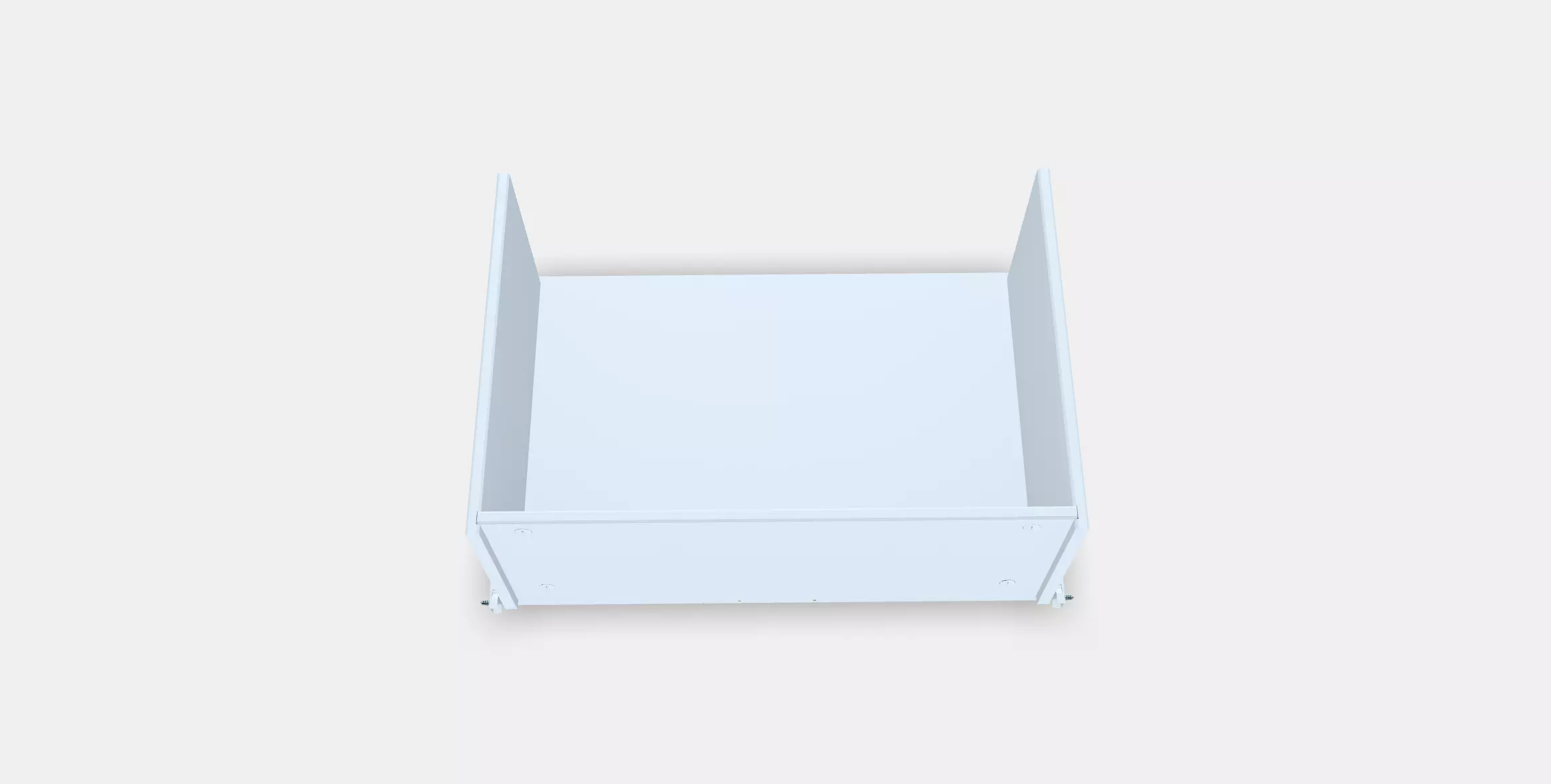 KONSTRUERA Drawer without front Low-poly 3D model_0