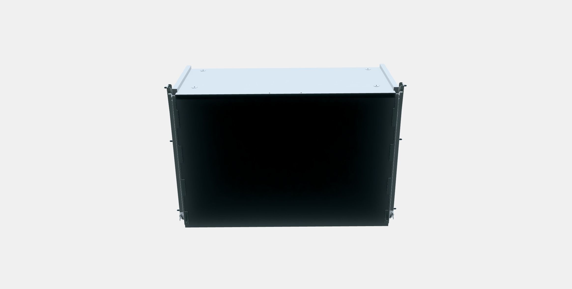 KONSTRUERA Drawer without front Low-poly 3D model_7