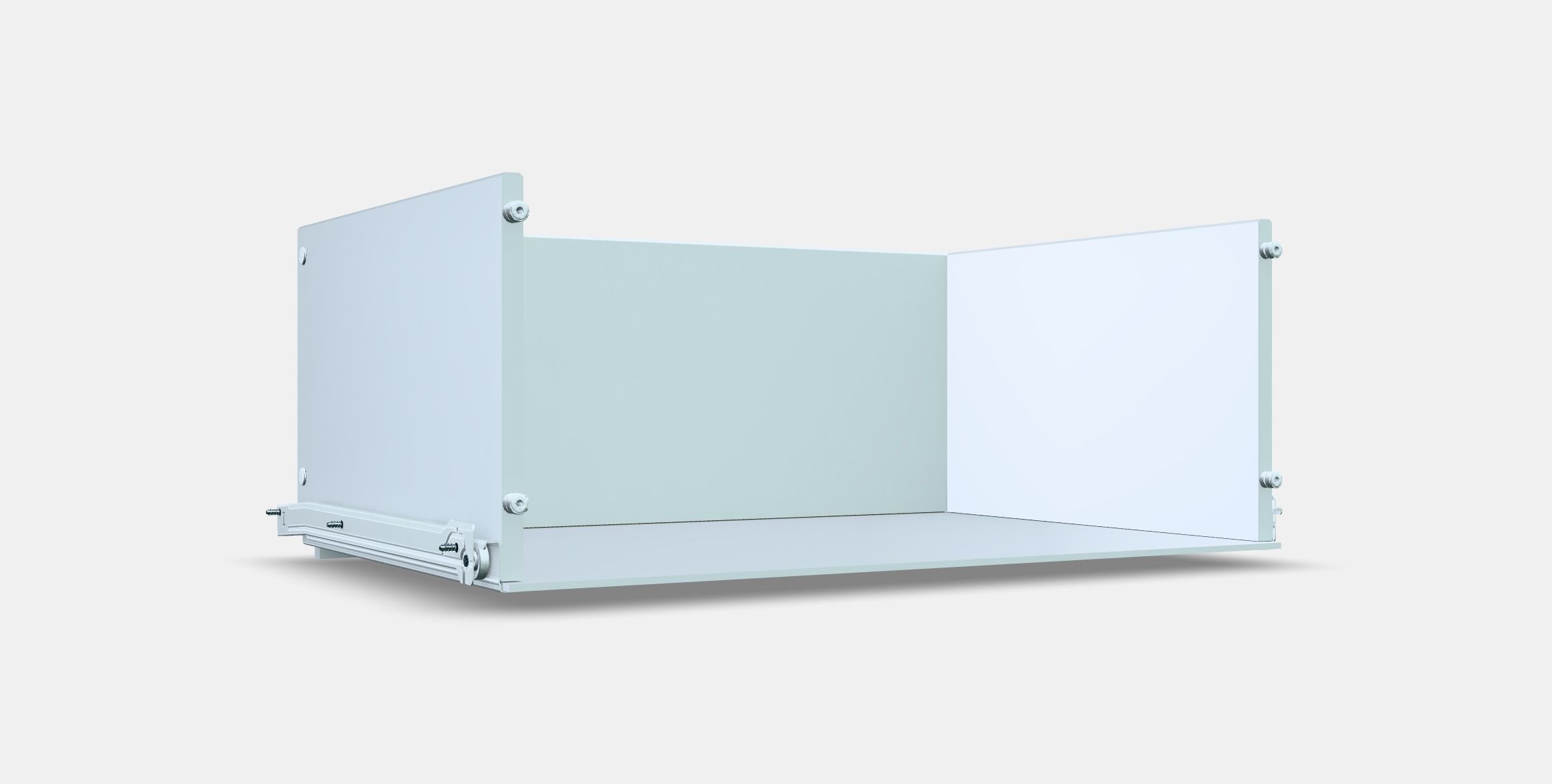 KONSTRUERA Drawer without front Low-poly 3D model_10