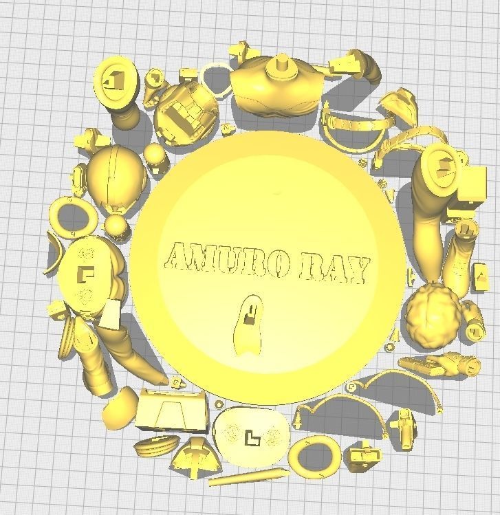 AMURO RAY 2 3D print model_7